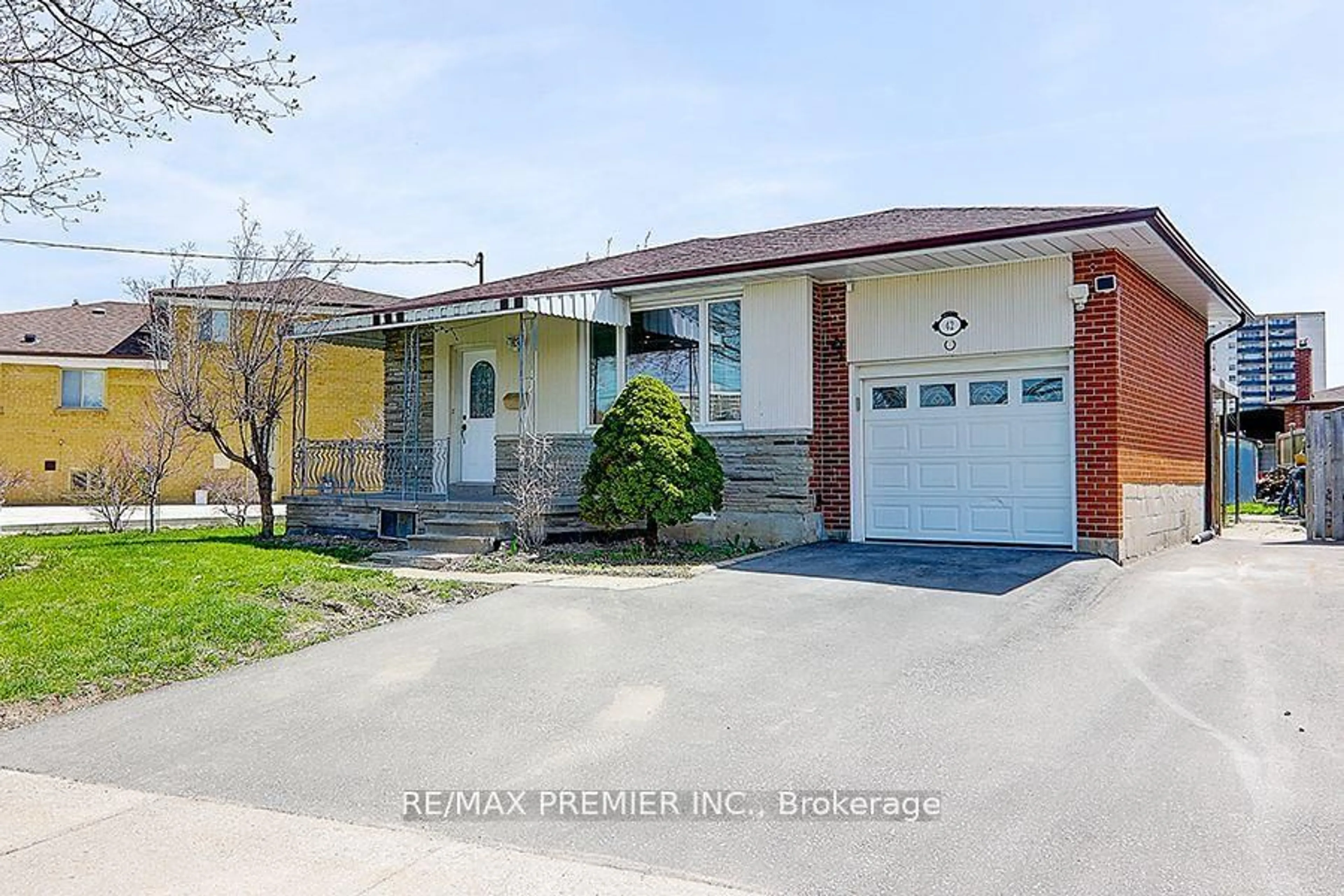 Home with brick exterior material, street for 42 Wilmont Dr, Toronto Ontario M3N 1N6