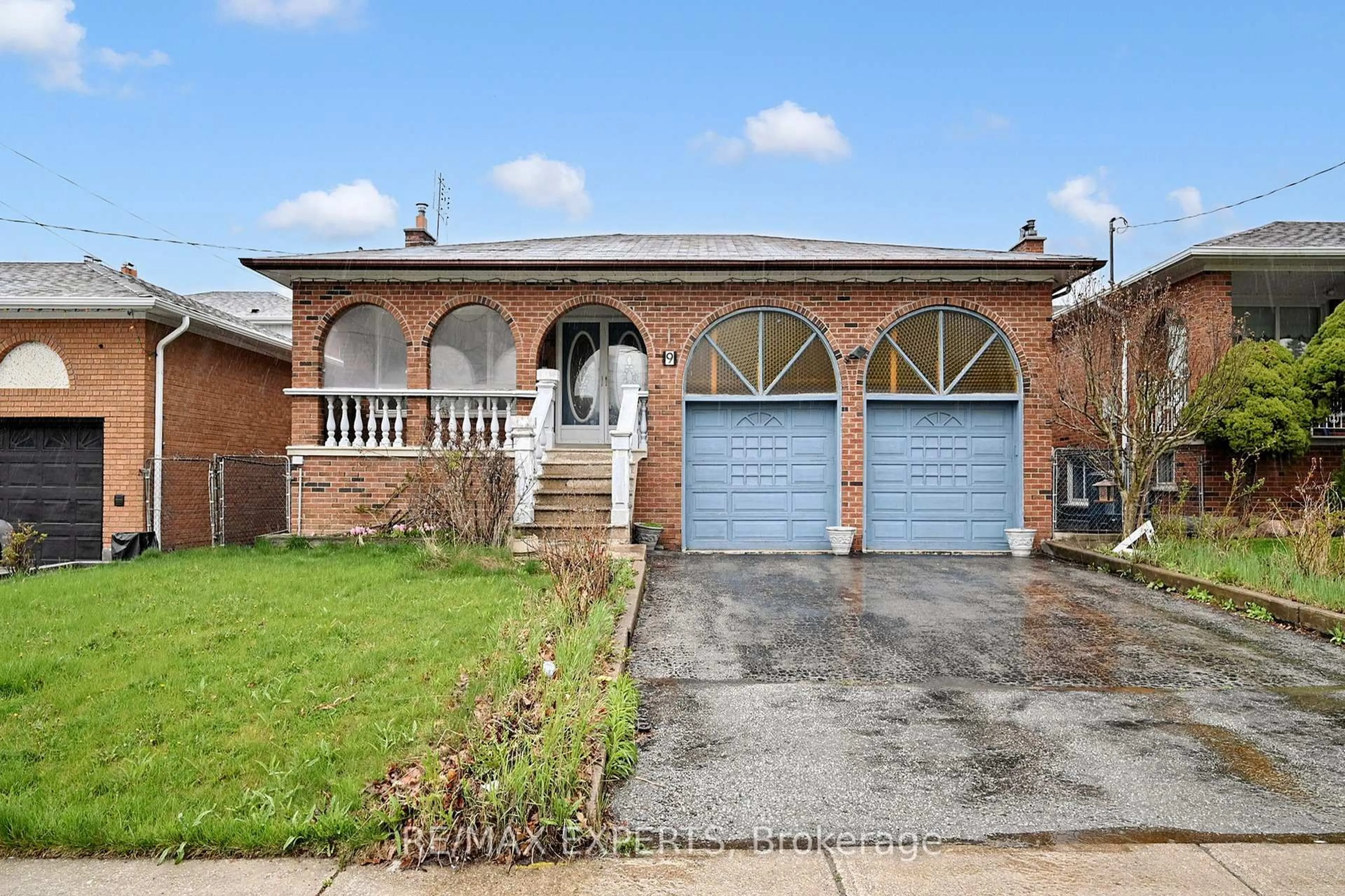 Home with brick exterior material, street for 9 Turpin Ave, Toronto Ontario M9W 5V5