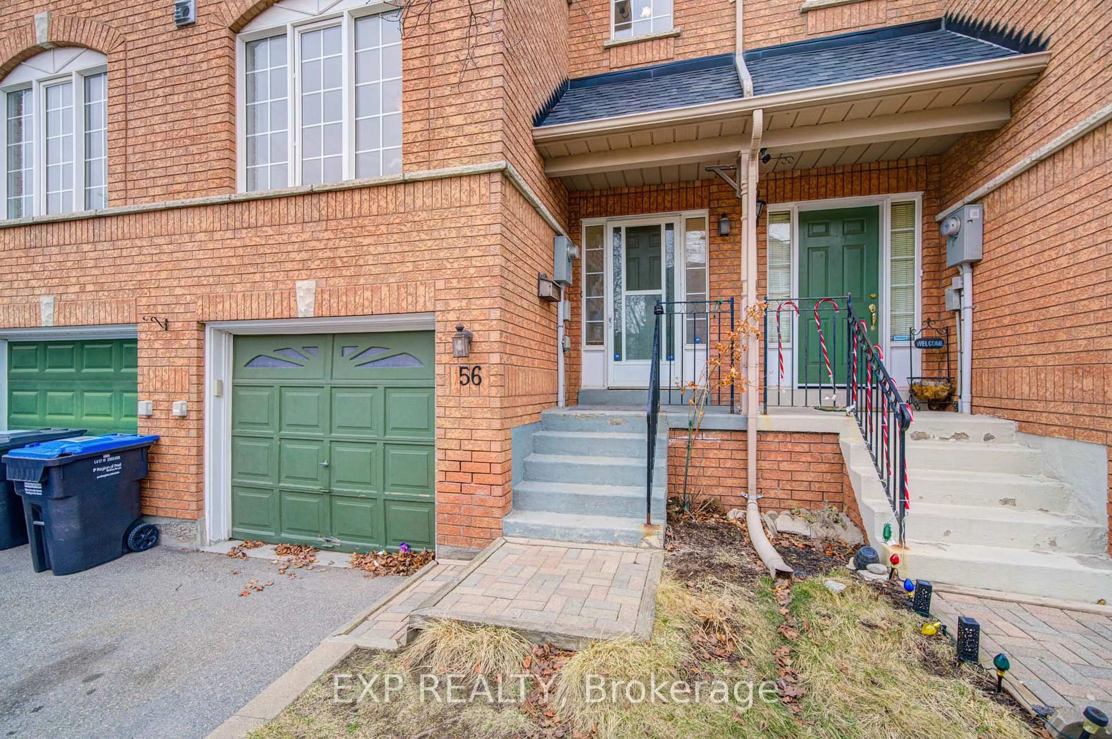 Home with brick exterior material, street for 65 Brickyard Way #56, Brampton Ontario L6V 4M2