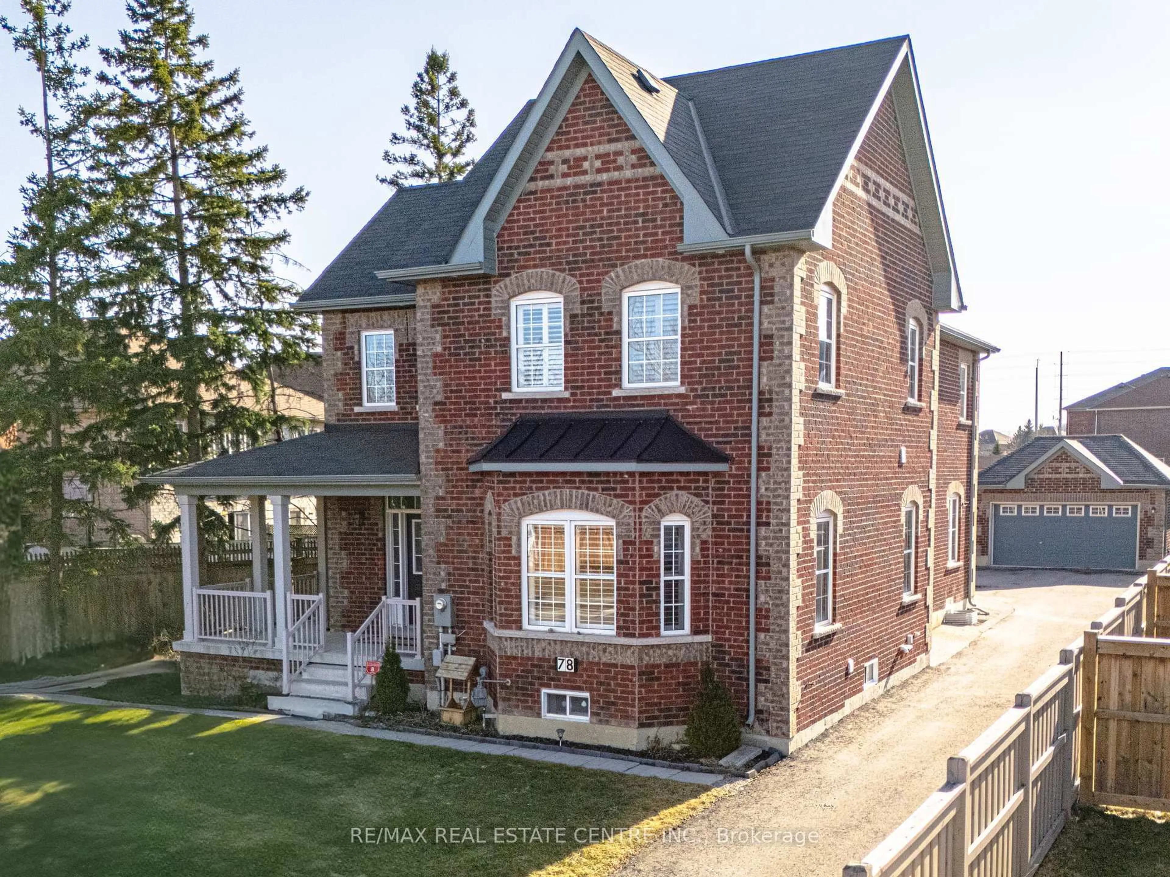 Home with brick exterior material, street for 78 Hollowgrove Blvd, Brampton Ontario L6P 0Y3