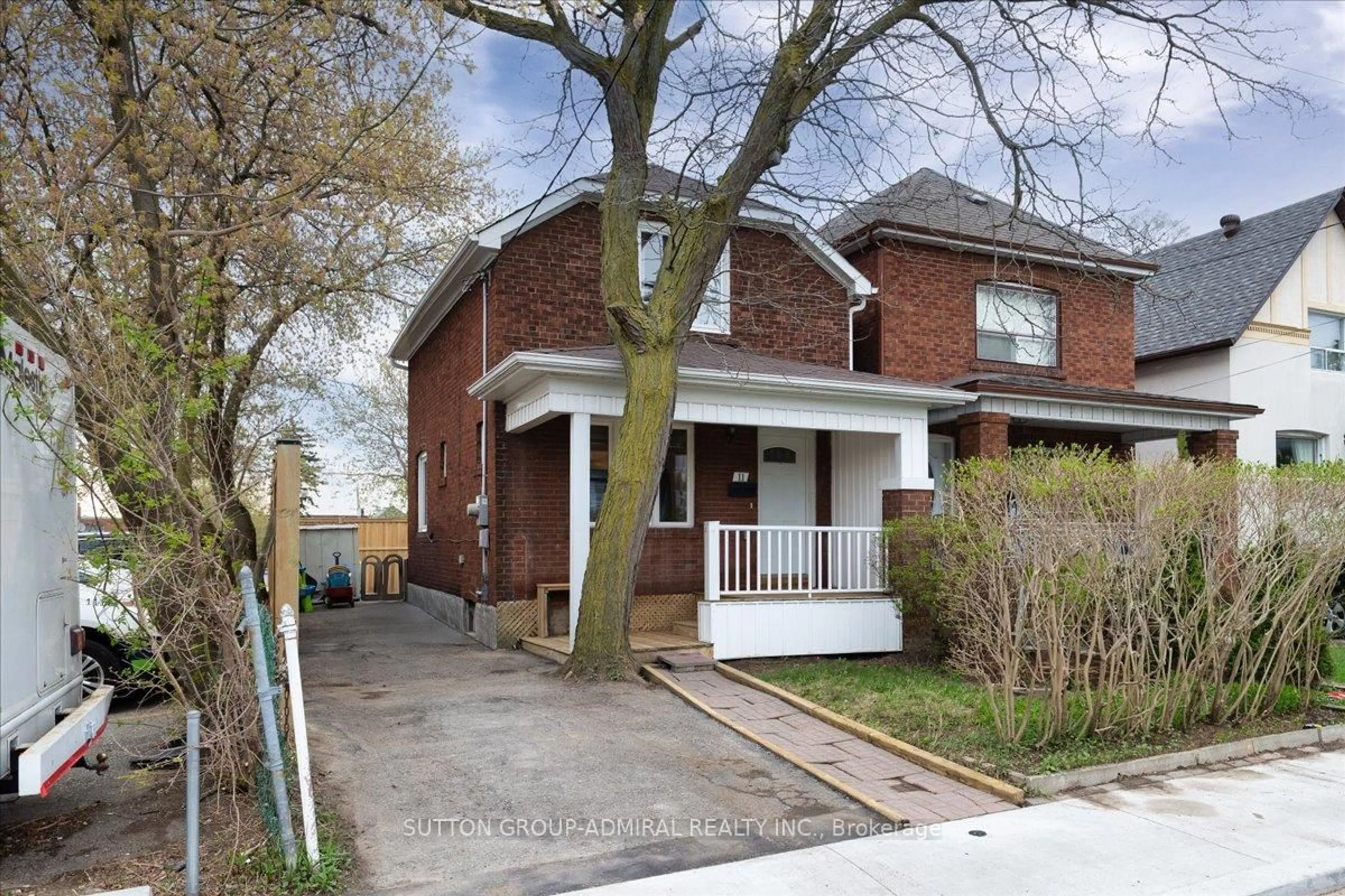 Home with brick exterior material, street for 11 Bowie Ave, Toronto Ontario M6E 2P1