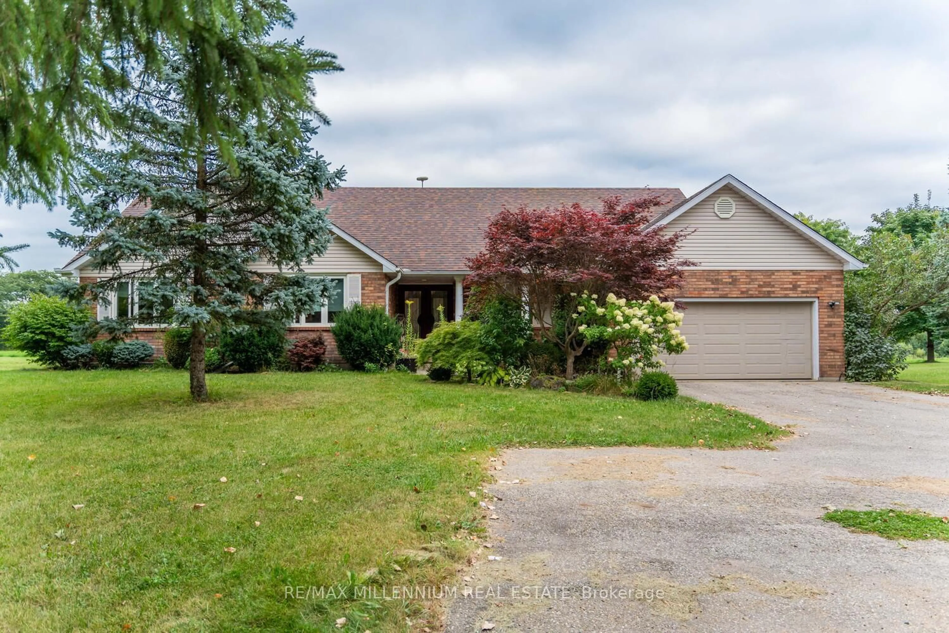 A pic from outside/outdoor area/front of a property/back of a property/a pic from drone, street for 14389 Ninth Line, Halton Hills Ontario L7G 4S8