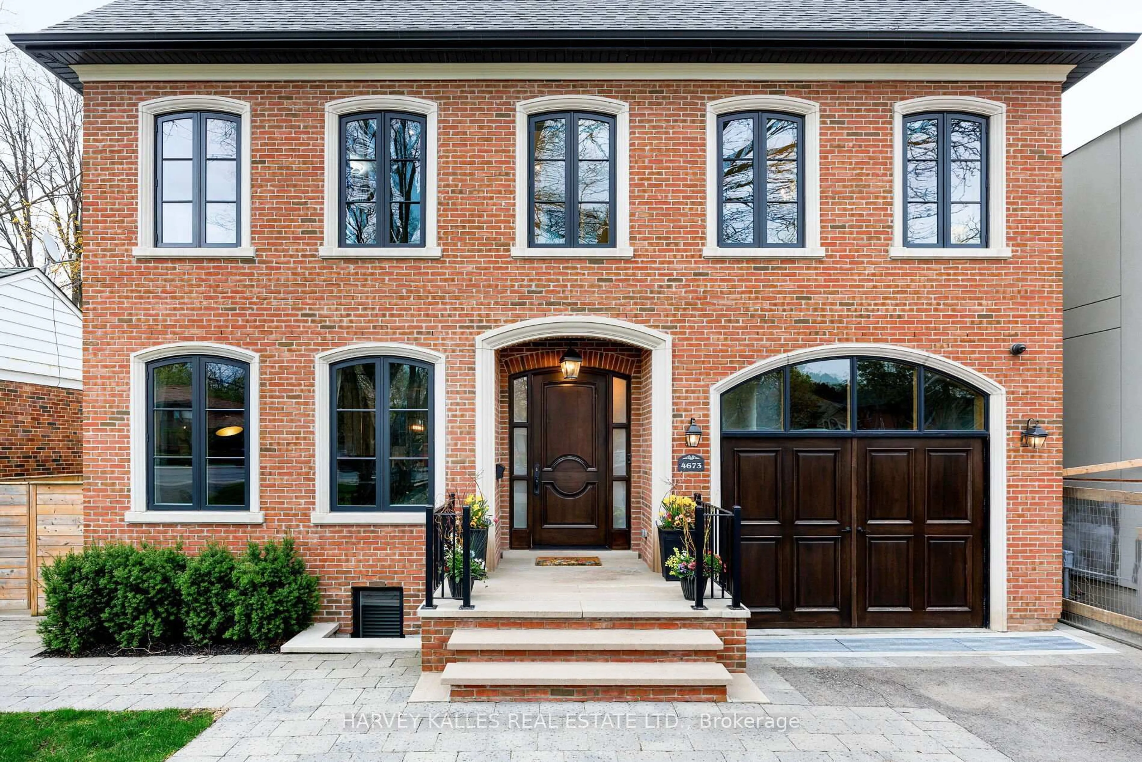 Home with brick exterior material, street for 4673 Dundas St, Toronto Ontario M9A 1A4
