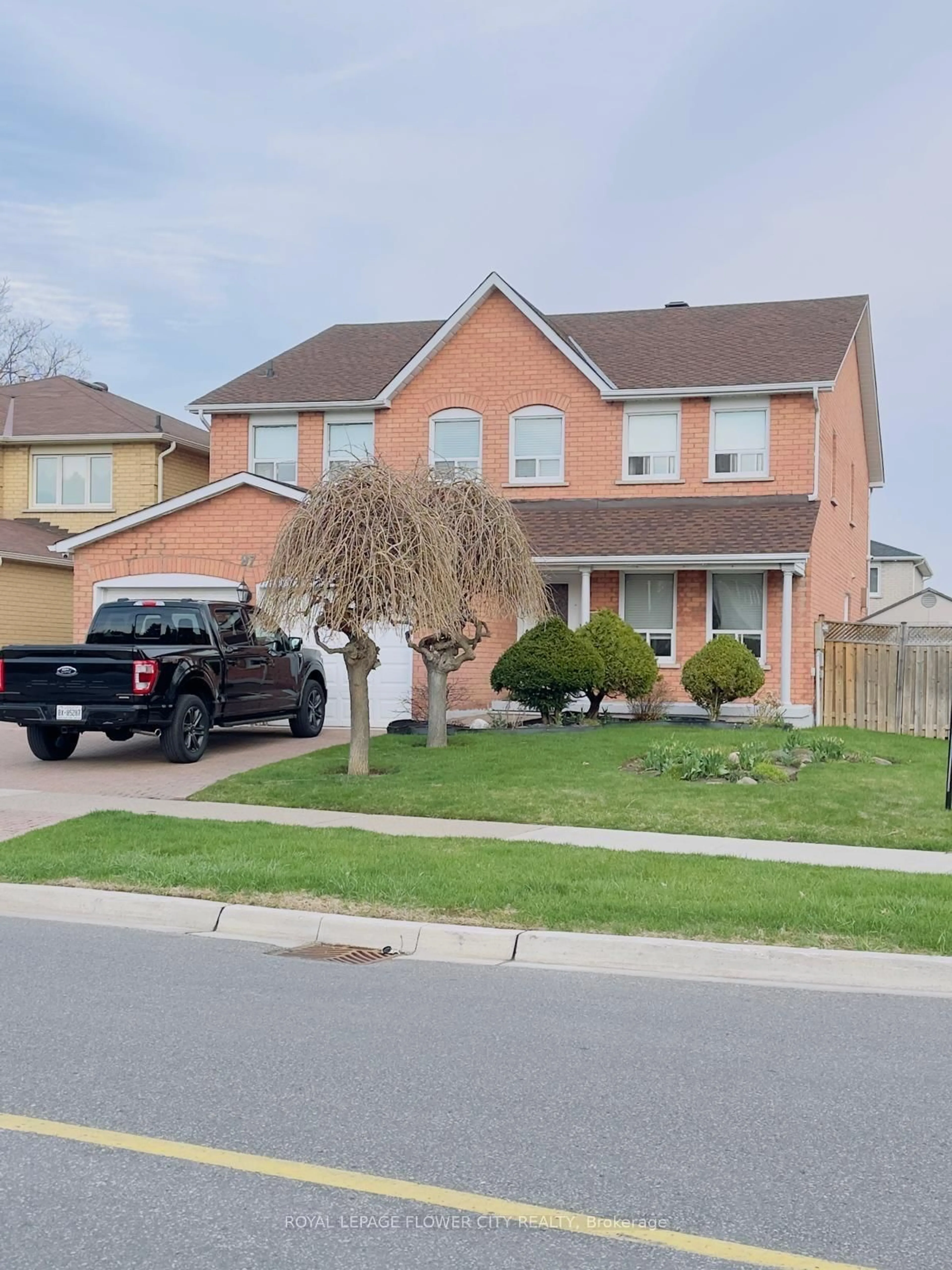 Home with brick exterior material, street for 97 Newport St, Brampton Ontario L5S 4N1