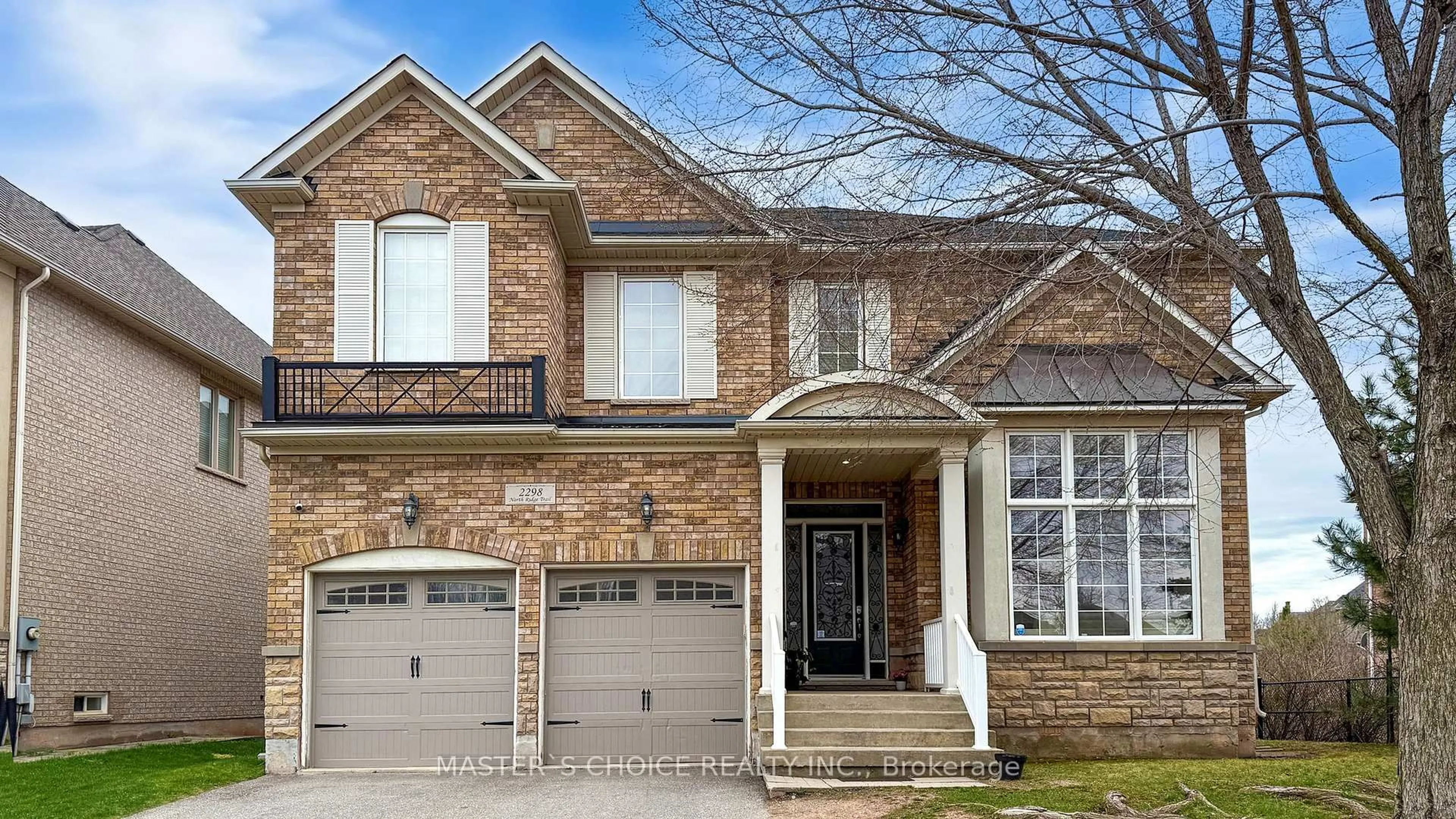 Home with brick exterior material, street for 2298 North Ridge Tr, Oakville Ontario L6H 0C4