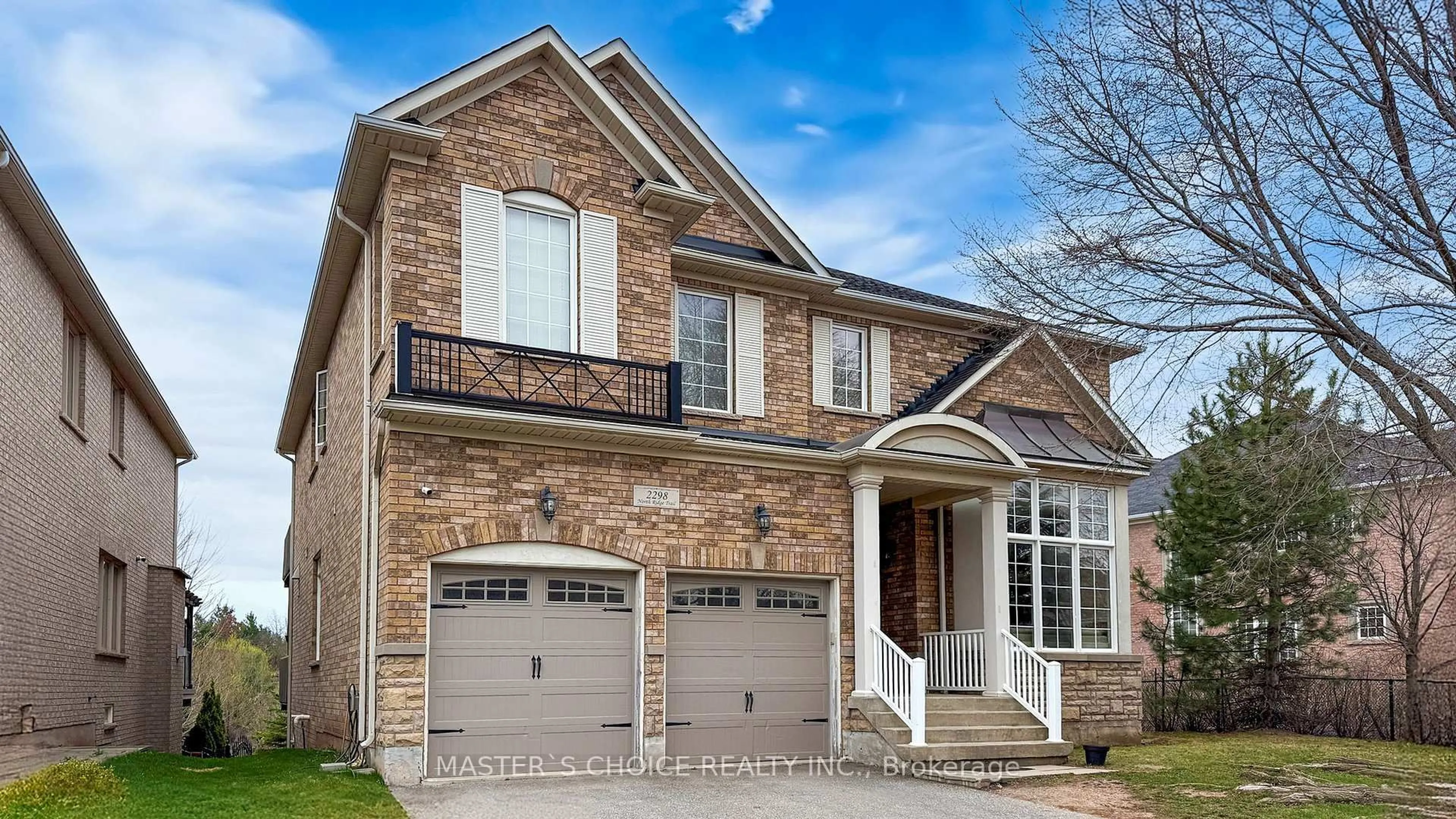 Home with brick exterior material, street for 2298 North Ridge Tr, Oakville Ontario L6H 0C4