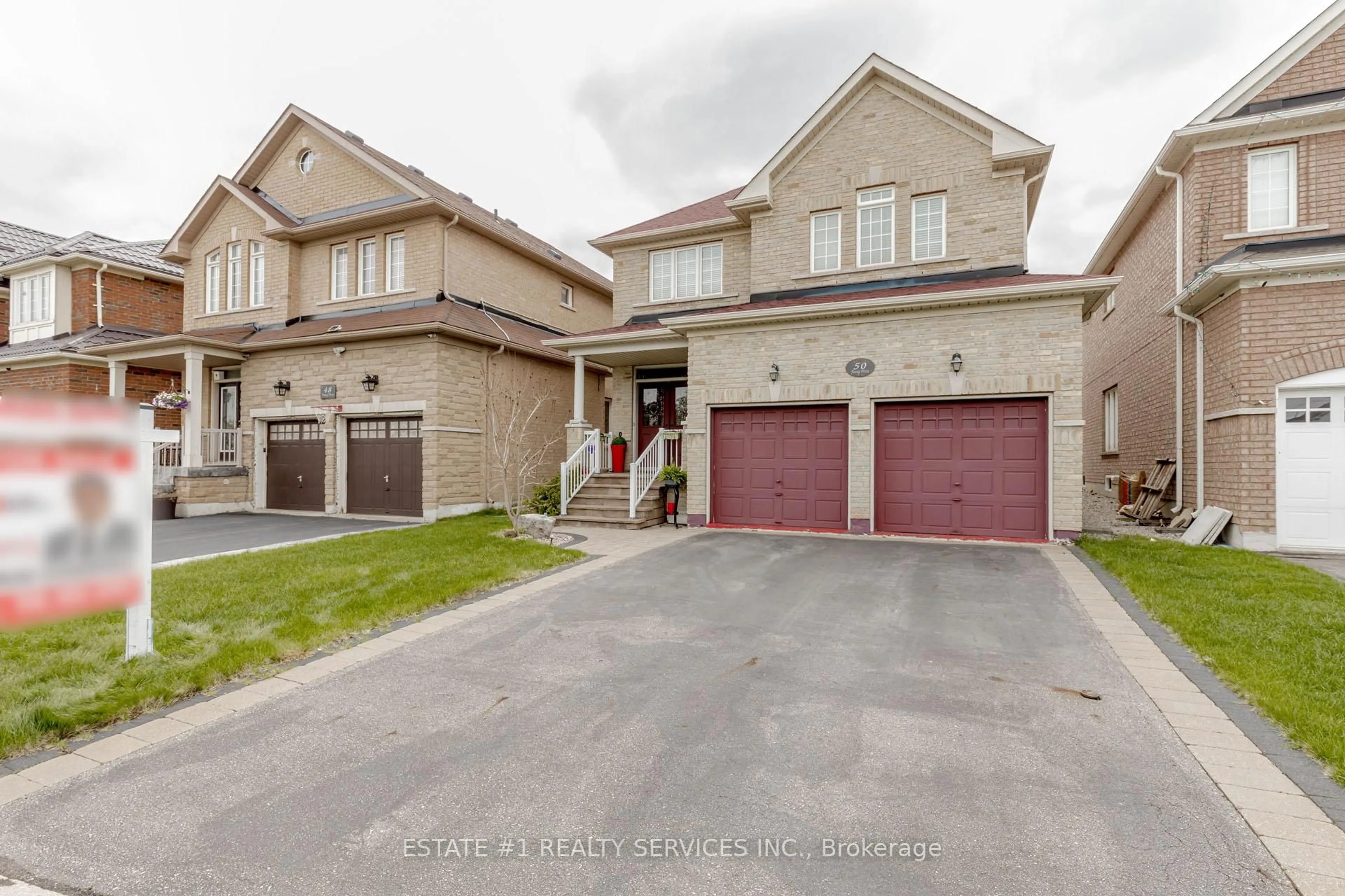 Home with brick exterior material, street for 50 Young Dr, Brampton Ontario L6Y 0P3
