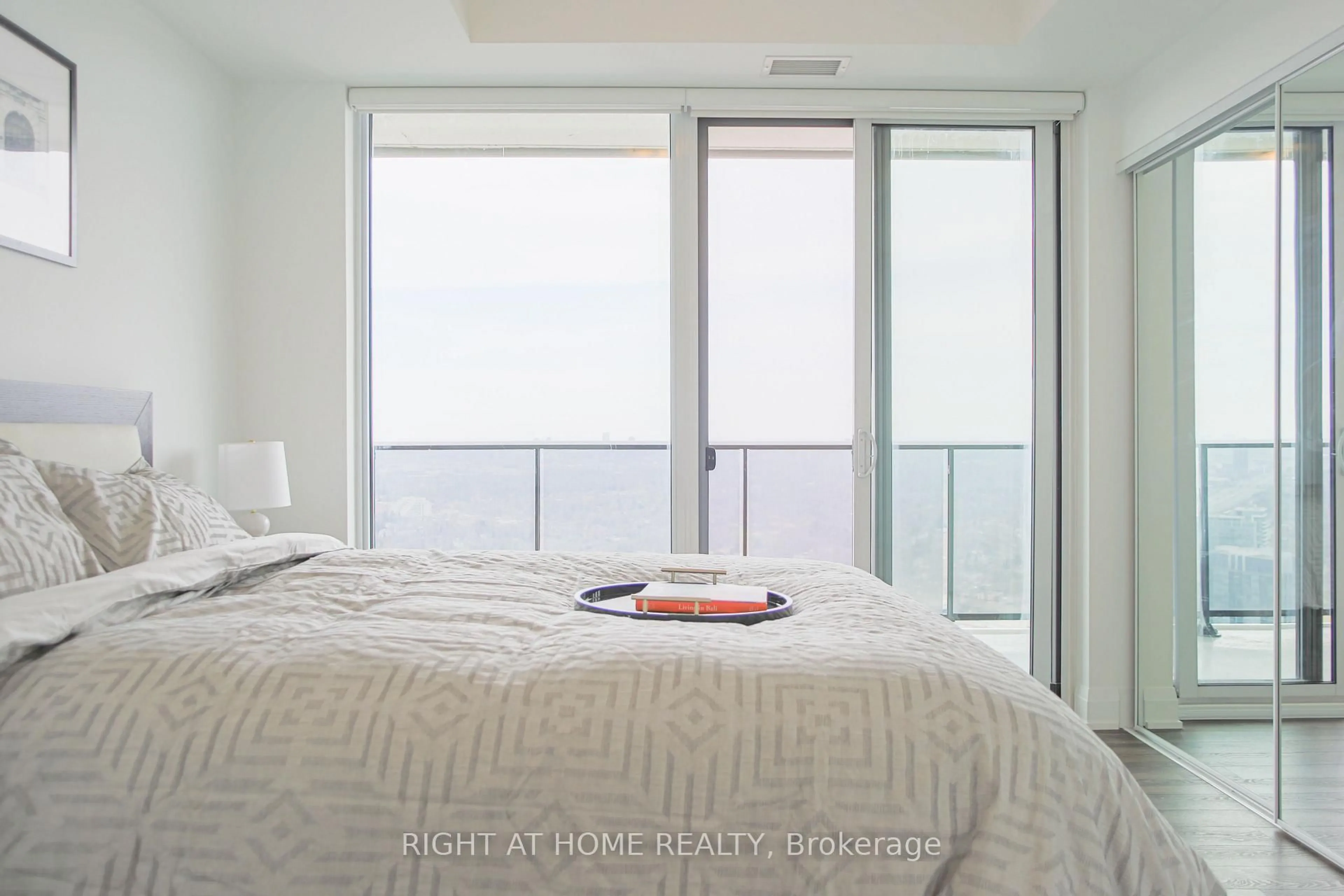 Bedroom with bed, unknown for 70 Annie Craig Dr #5002, Toronto Ontario M8V 0G2