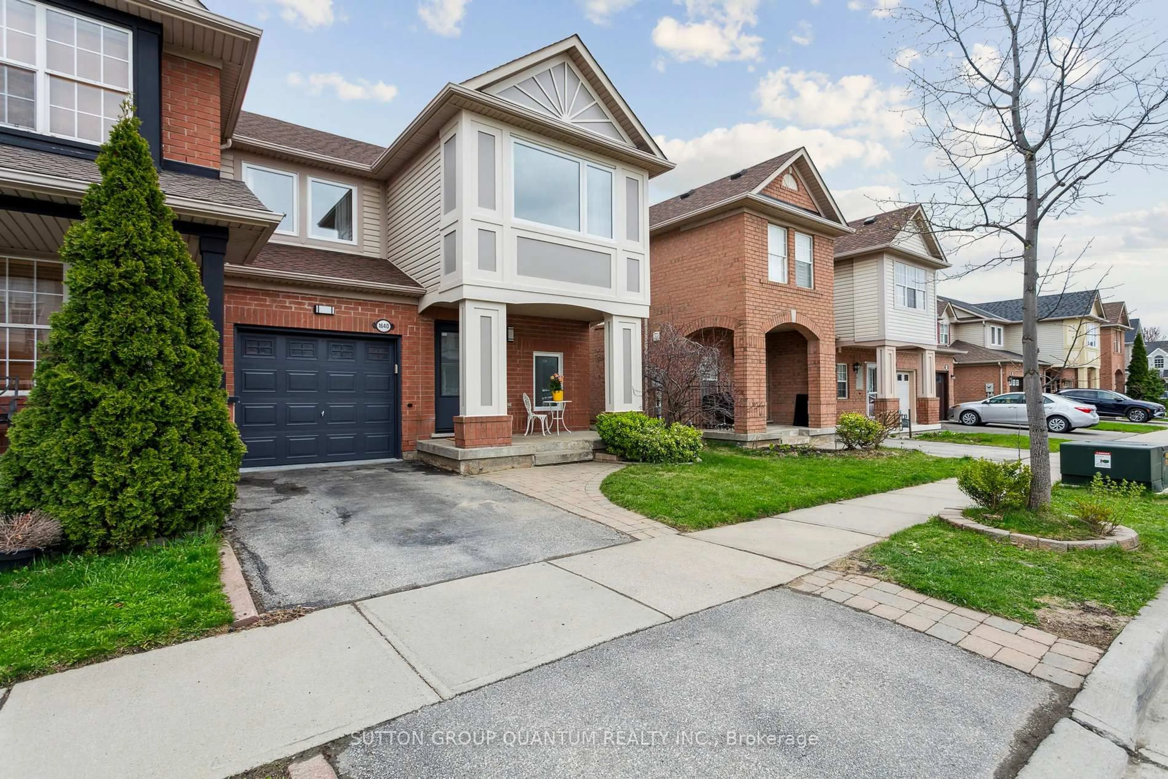 Home with brick exterior material, street for 1640 Beard Dr, Milton Ontario L9T 5N2