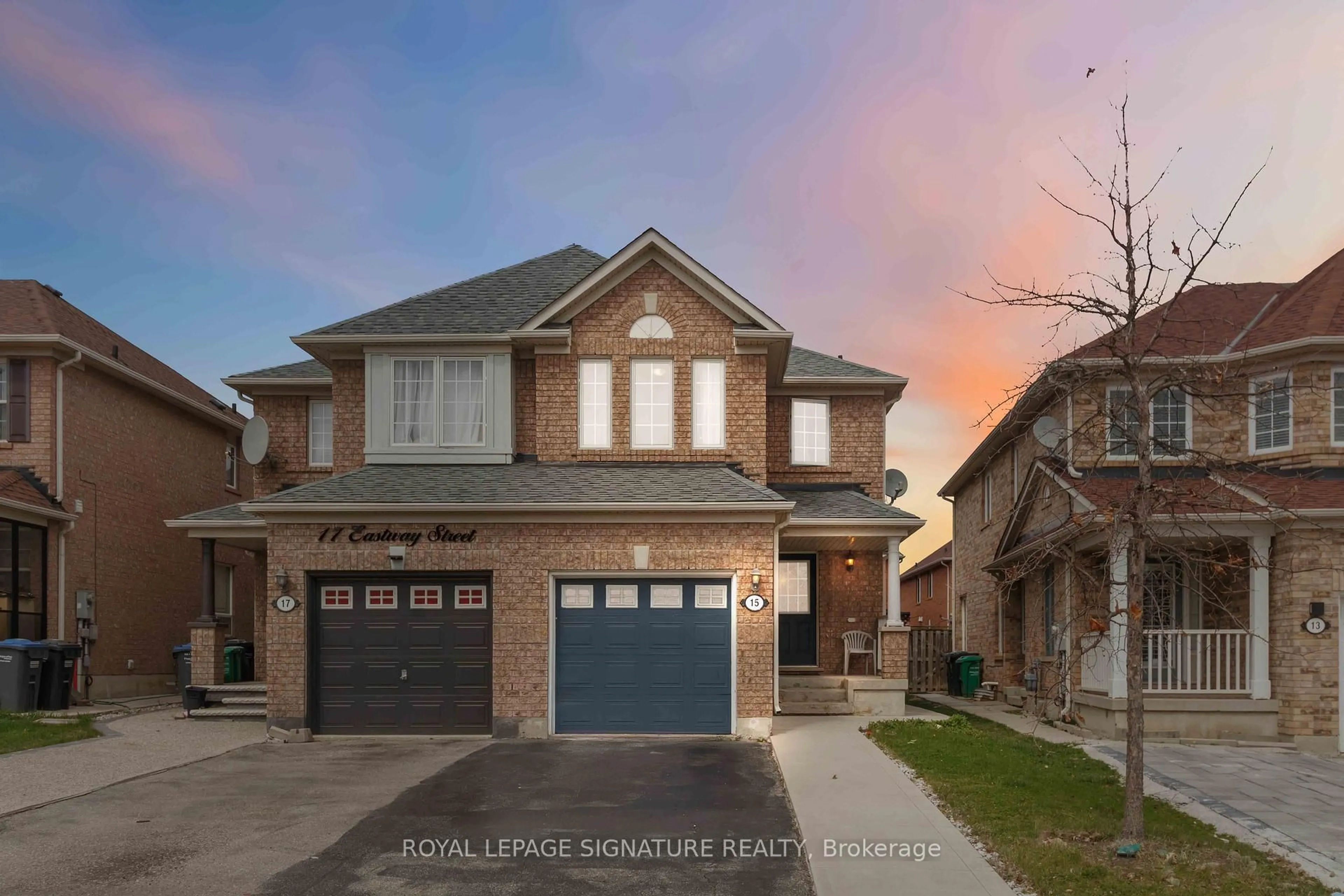 Home with brick exterior material, street for 15 Eastway St, Brampton Ontario L6S 6L8