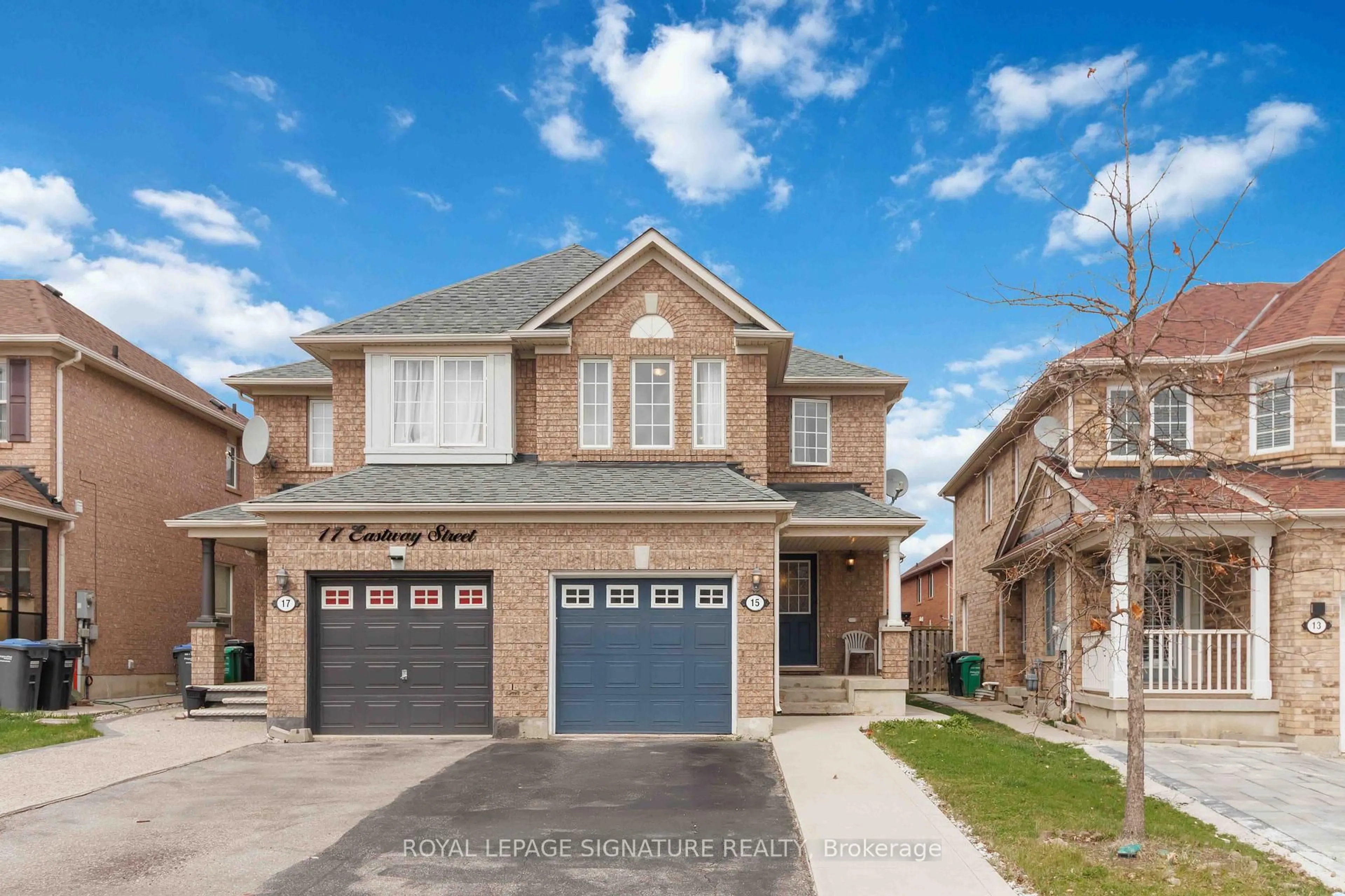 Home with brick exterior material, street for 15 Eastway St, Brampton Ontario L6S 6L8