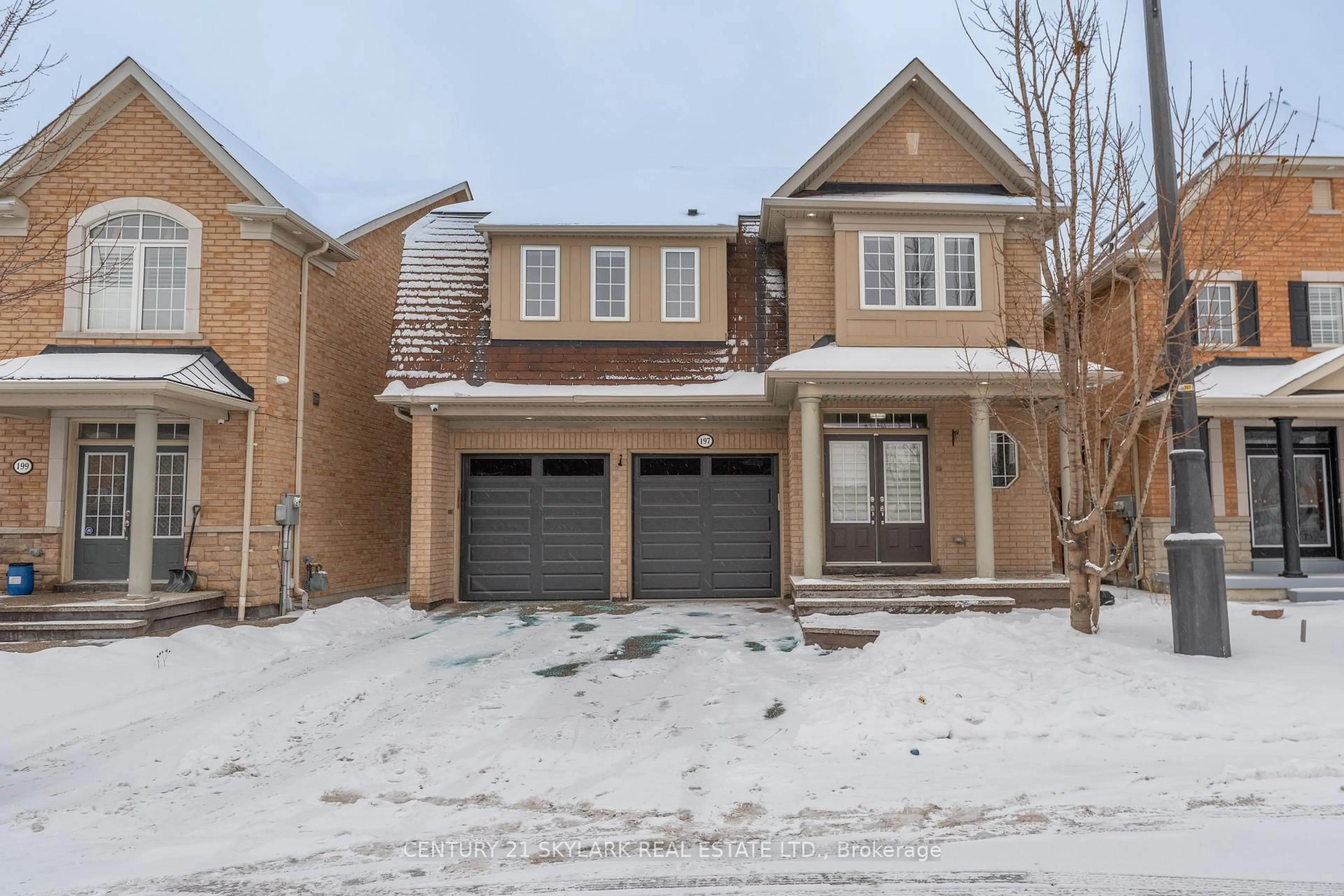 Home with brick exterior material, street for 197 Sussexvale Dr, Brampton Ontario L6R 3R1