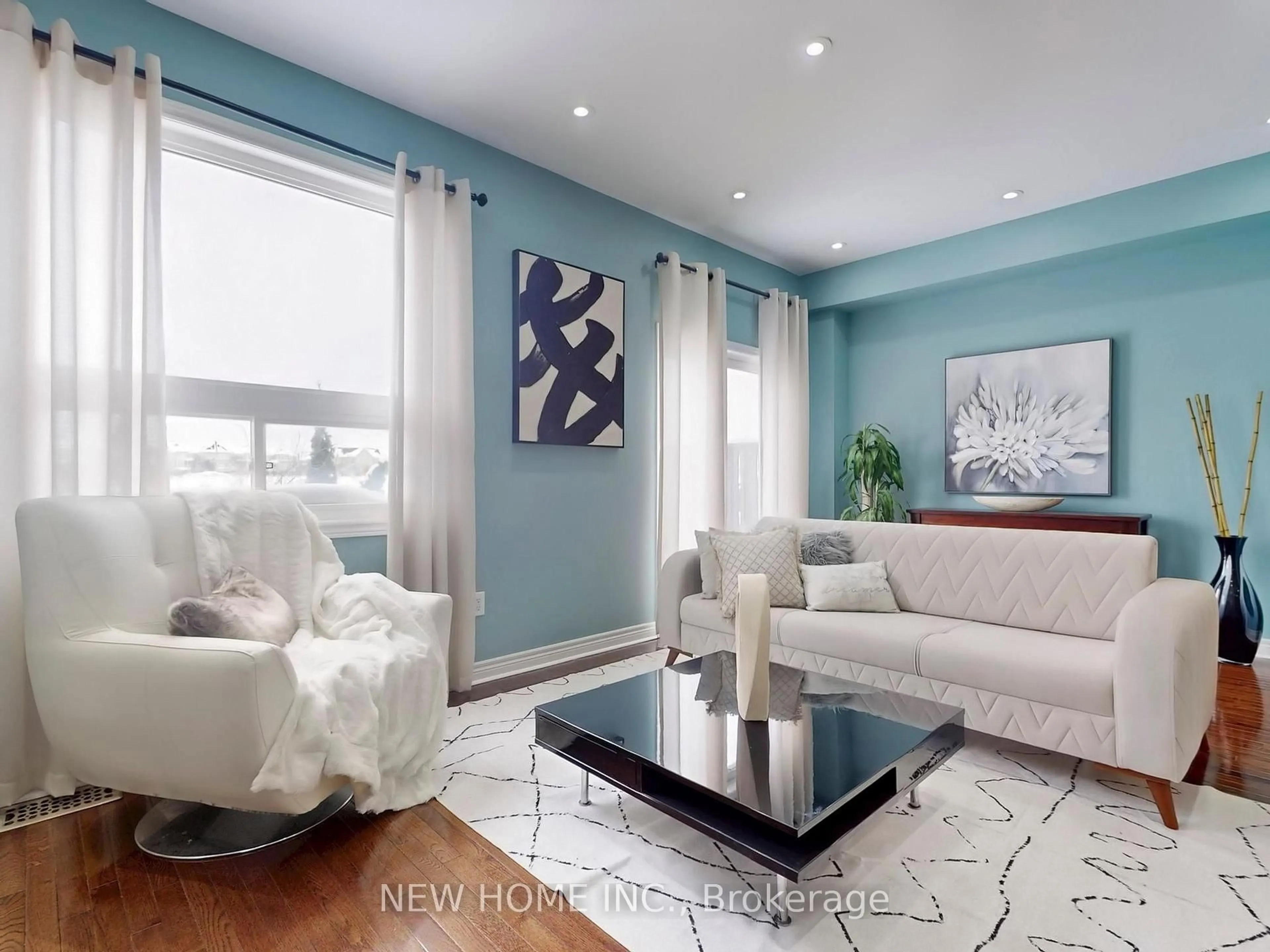 Living room with furniture, unknown for 2425 Old Brompton Way, Oakville Ontario L6M 0J6