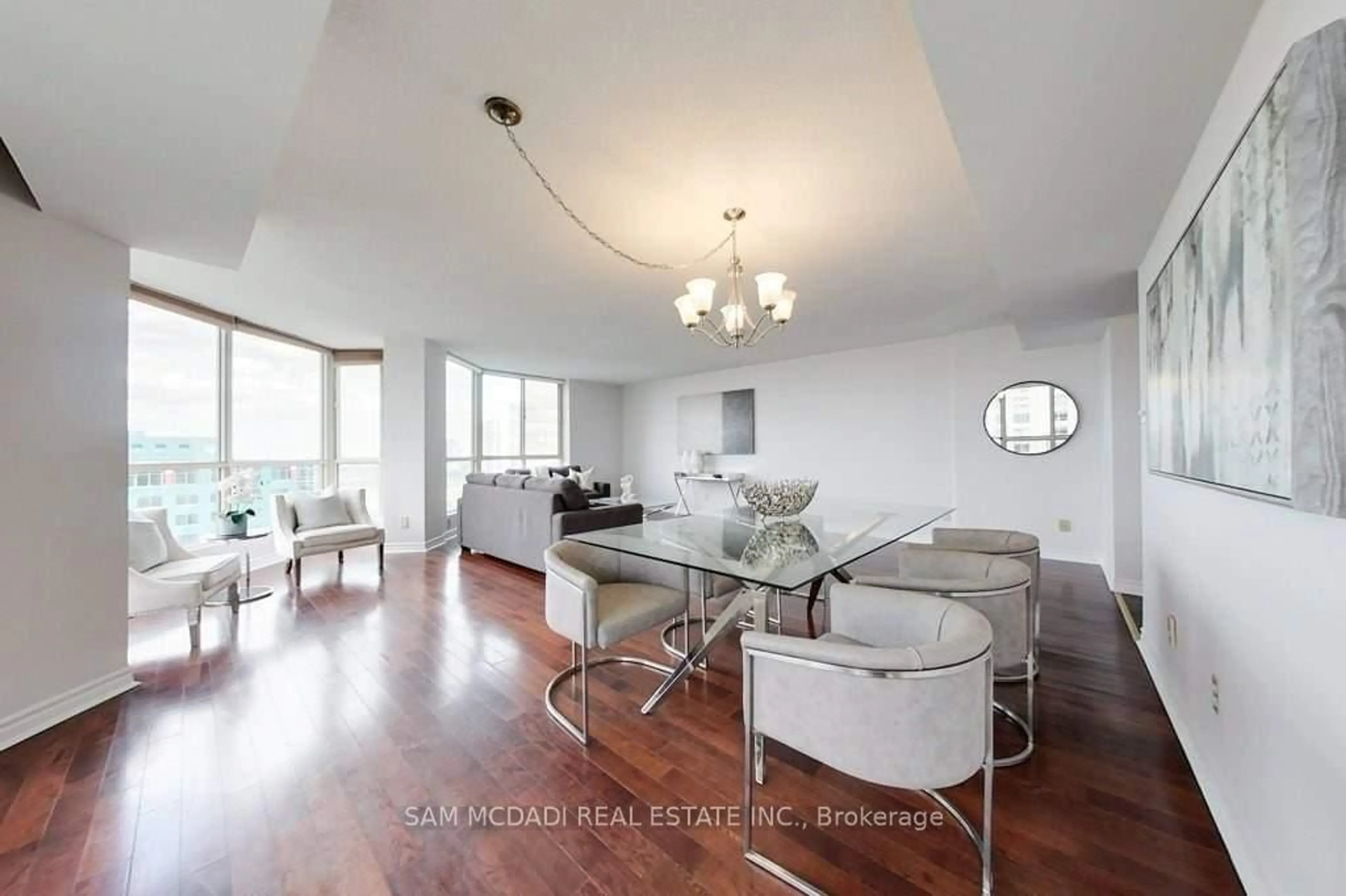 Living room with furniture, unknown for 55 Kingsbridge Garden Circ #1411, Mississauga Ontario L5R 1Y1