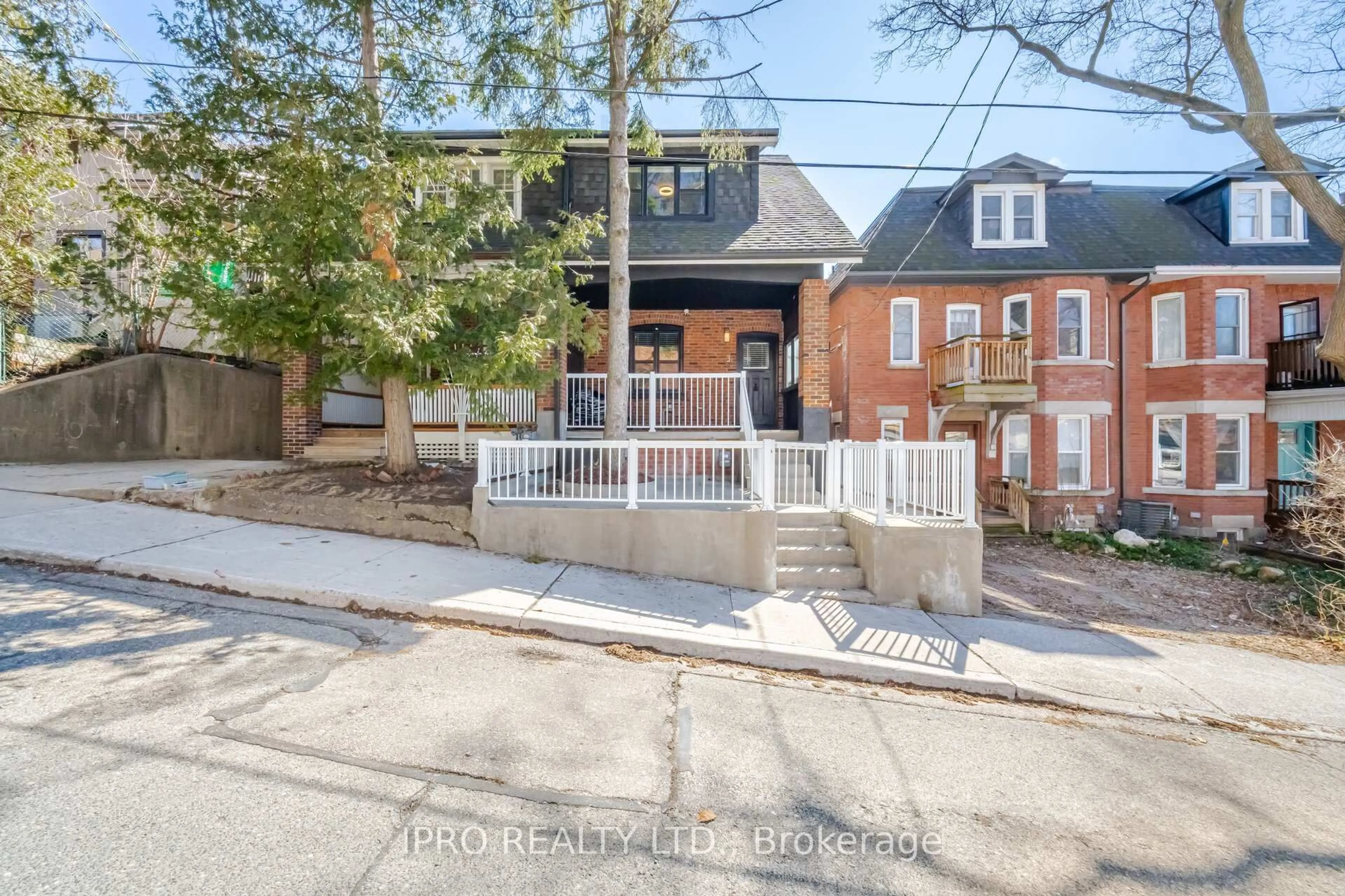 Home with brick exterior material, street for 3 Glen Gordon Rd, Toronto Ontario M6P 1B7