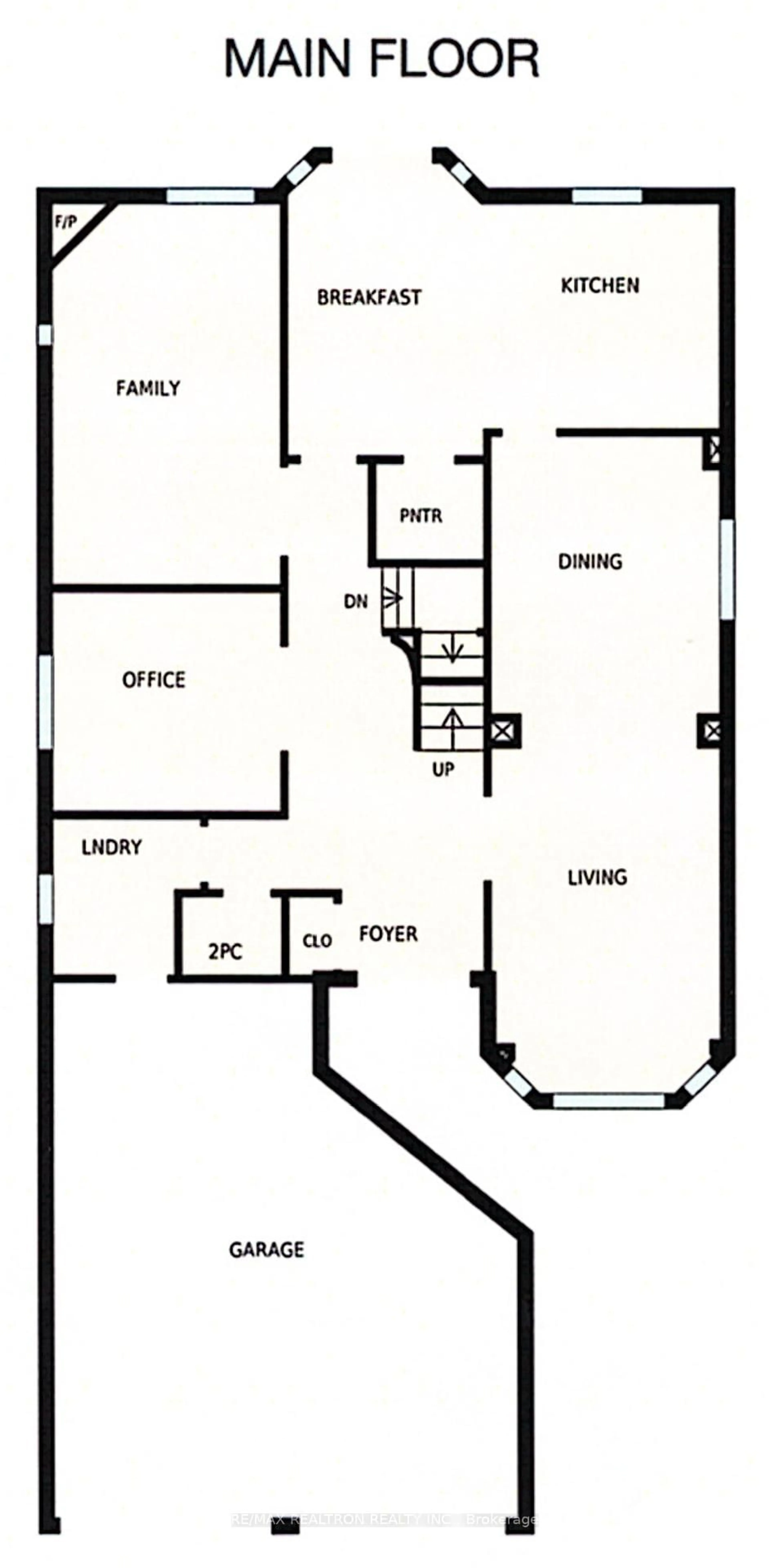 Floor plan for 3223 Bloomfield Dr, Mississauga Ontario L5N 6V2