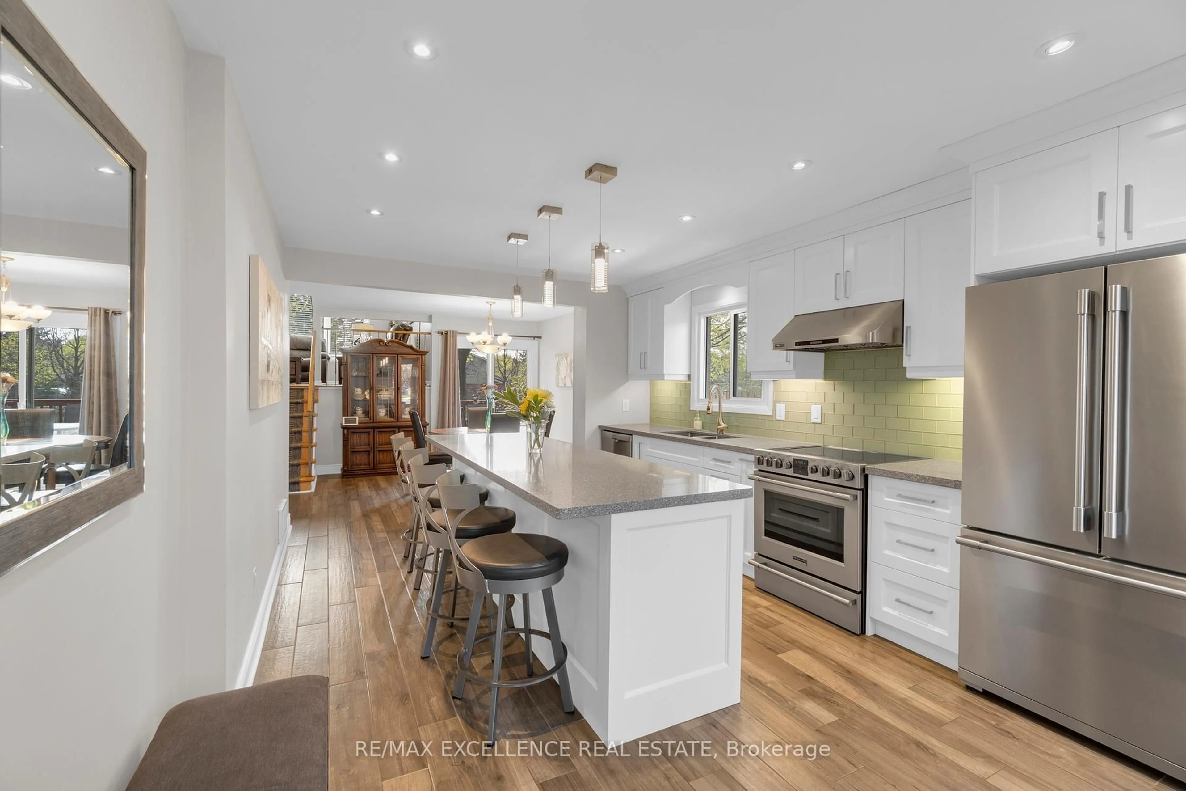 Open concept kitchen, unknown for 82 Swennen Dr, Brampton Ontario L6V 4C9