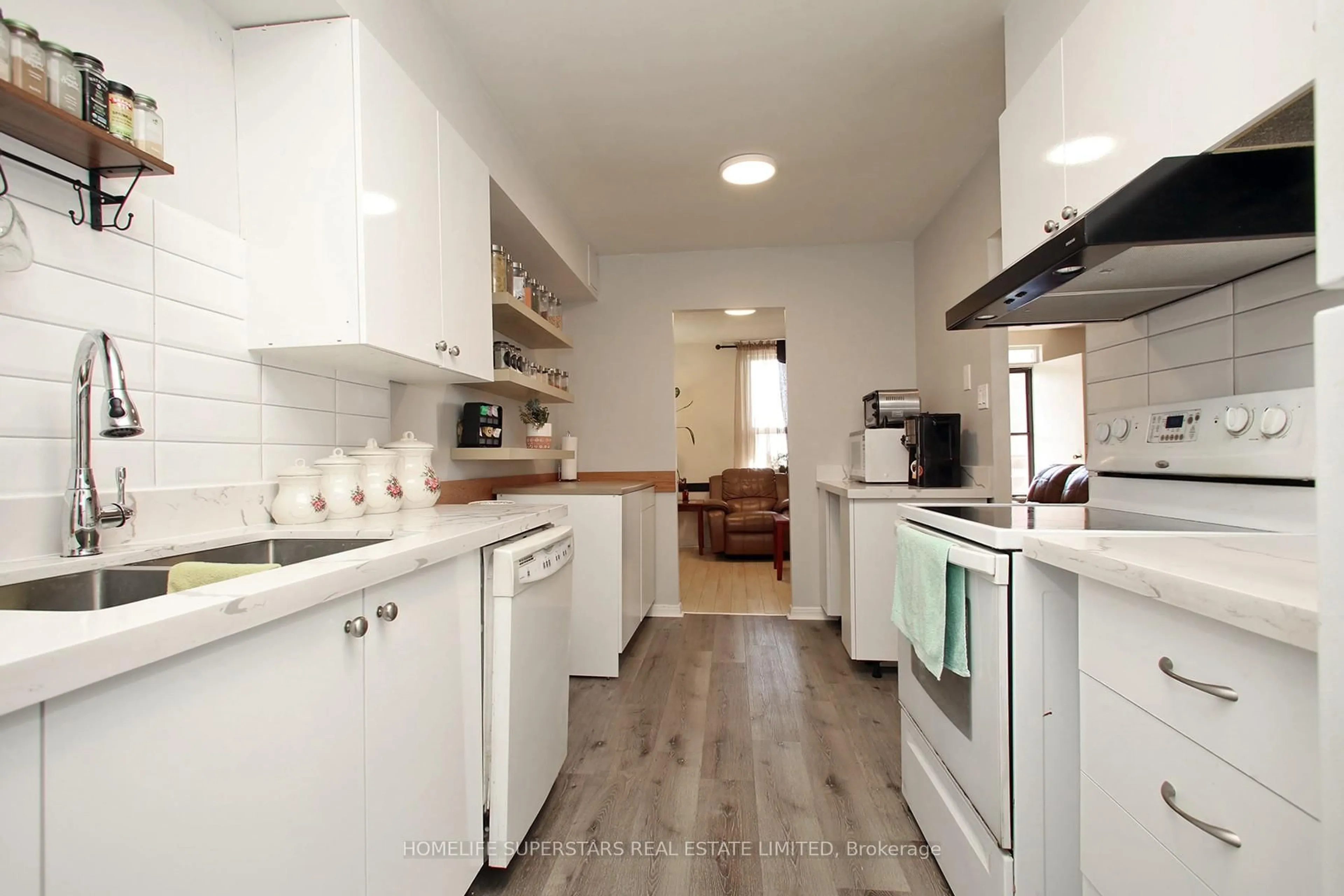 Standard kitchen, unknown for 45 Silverstone Dr #307, Toronto Ontario M9V 4B1
