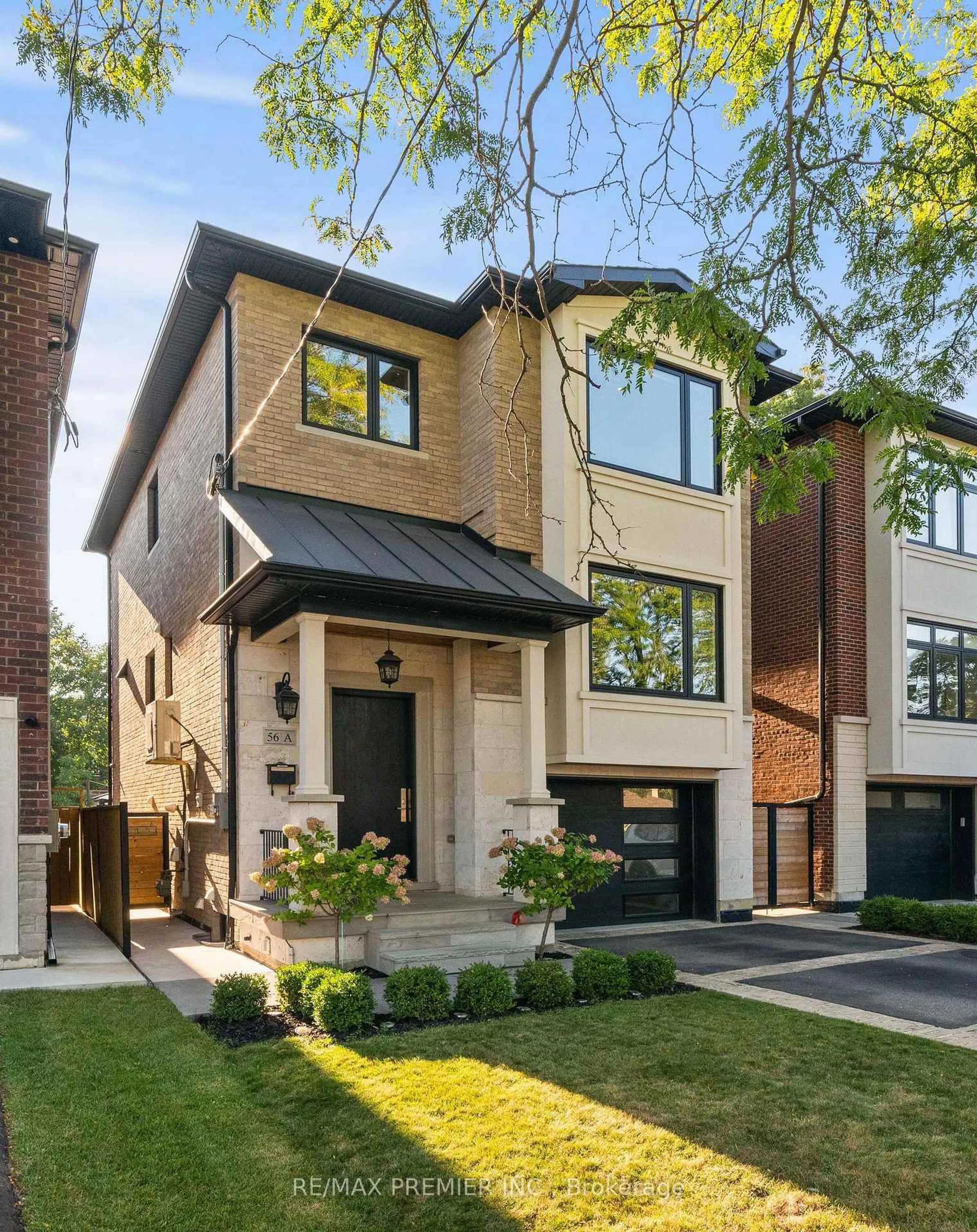 Home with brick exterior material, street for 56A Bellman Ave, Toronto Ontario M8W 4A4