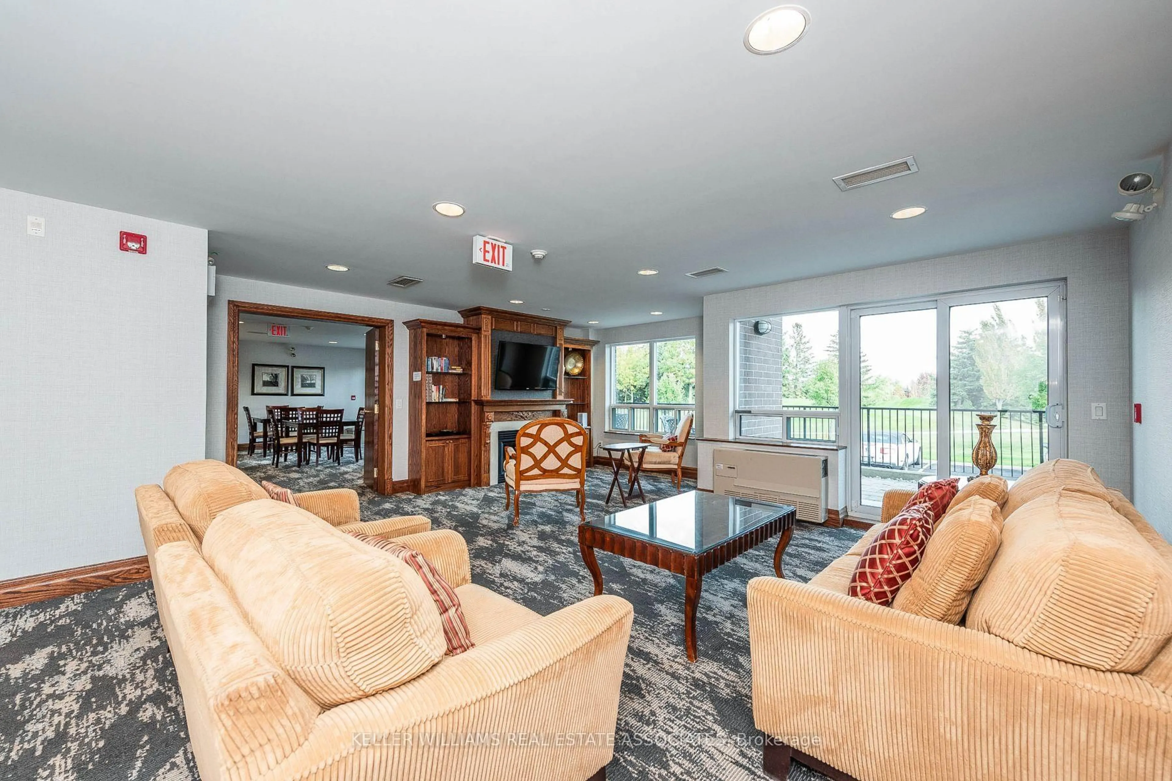Living room with furniture, unknown for 35 Via Rosedale N/A #208, Brampton Ontario L6R 3J9