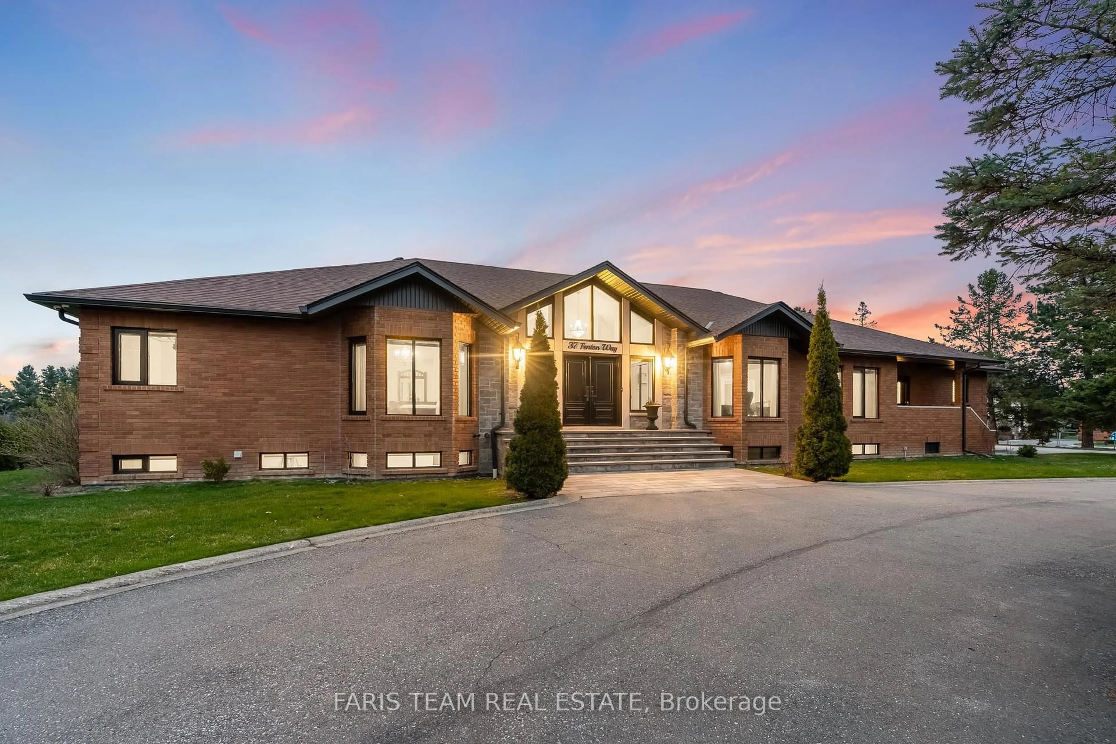 Home with brick exterior material, street for 37 Fenton Way, Brampton Ontario L6P 0P4