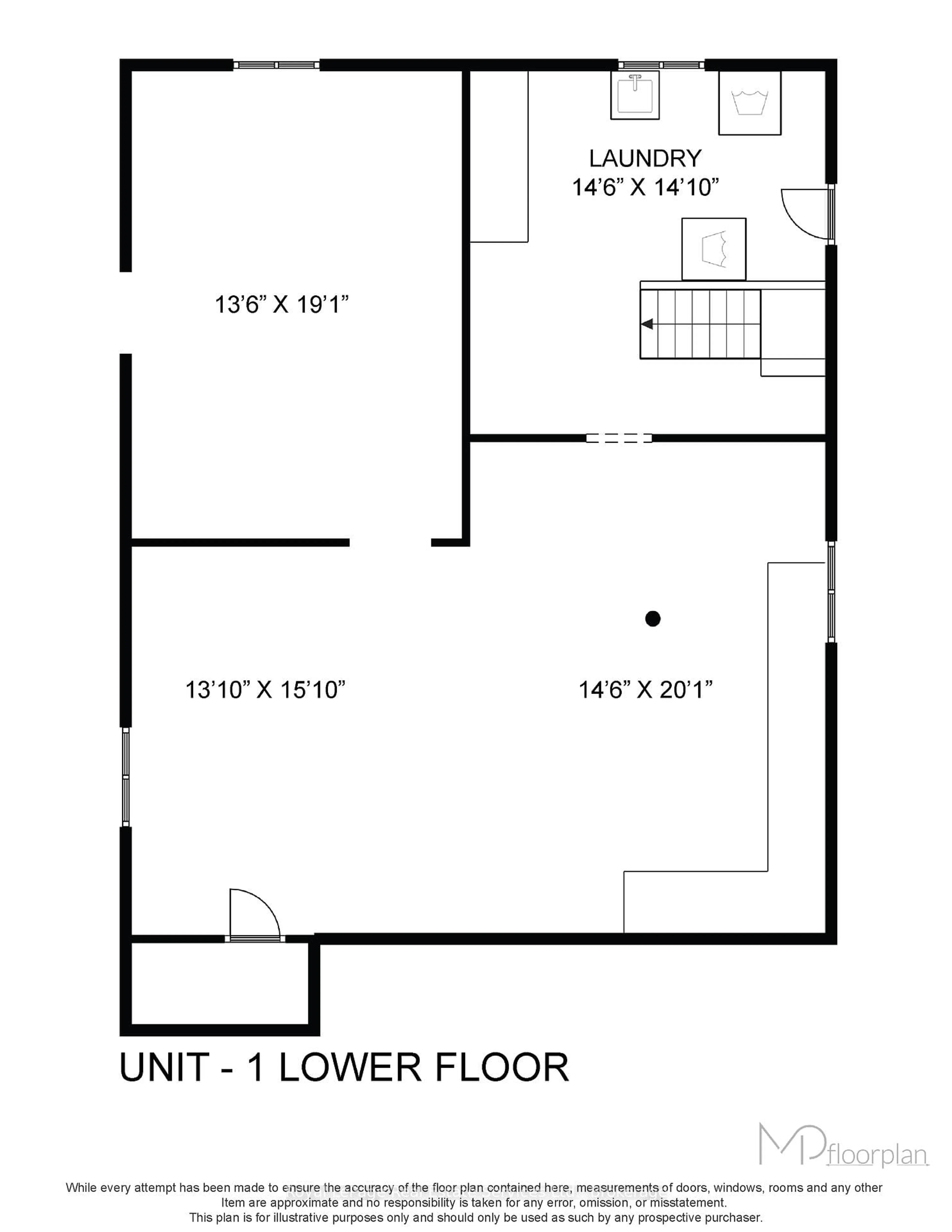 Floor plan for 2149 Caroline St, Burlington Ontario L7R 1L7