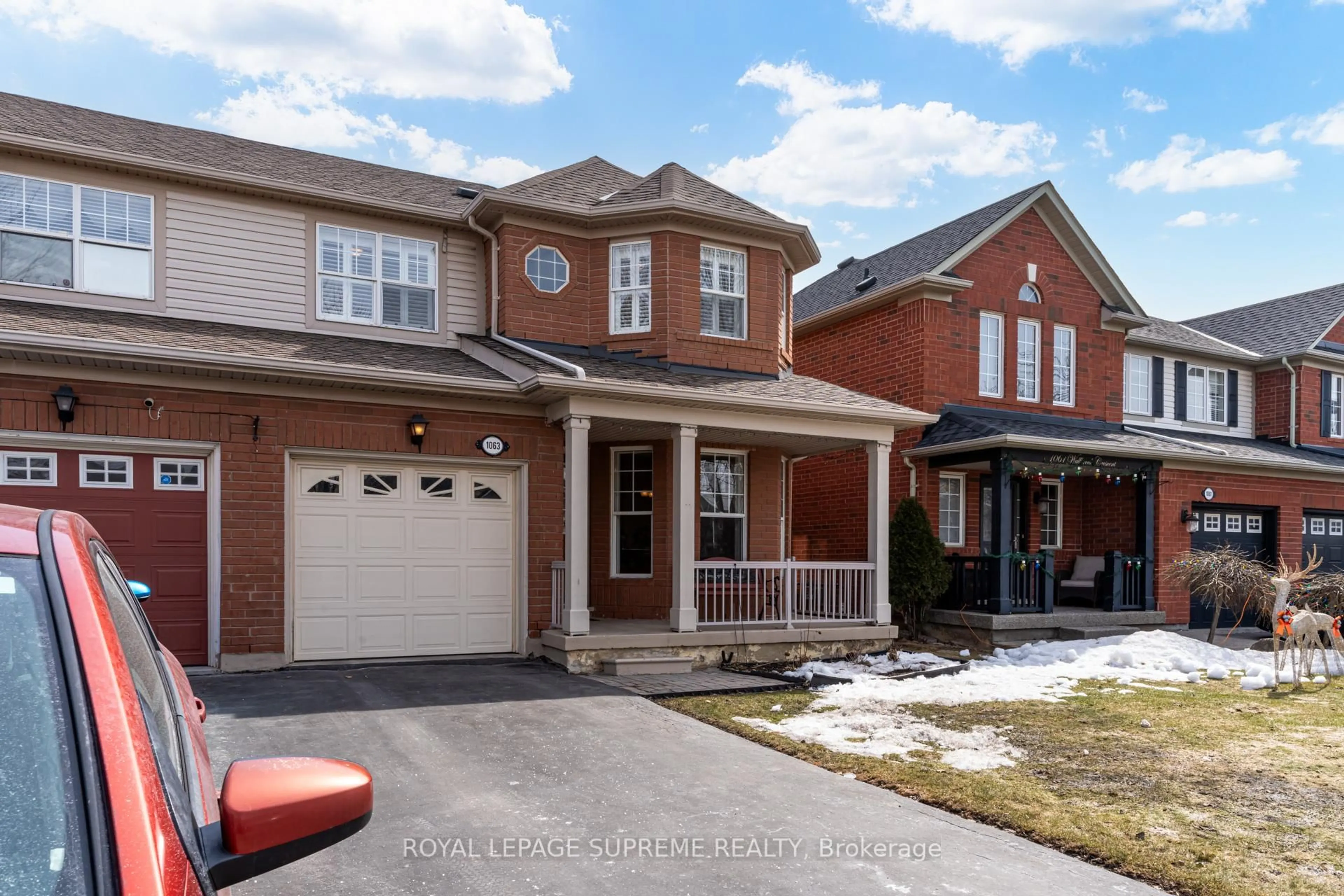 Home with brick exterior material, street for 1063 Wallbrook Cres, Milton Ontario L9T 5W4