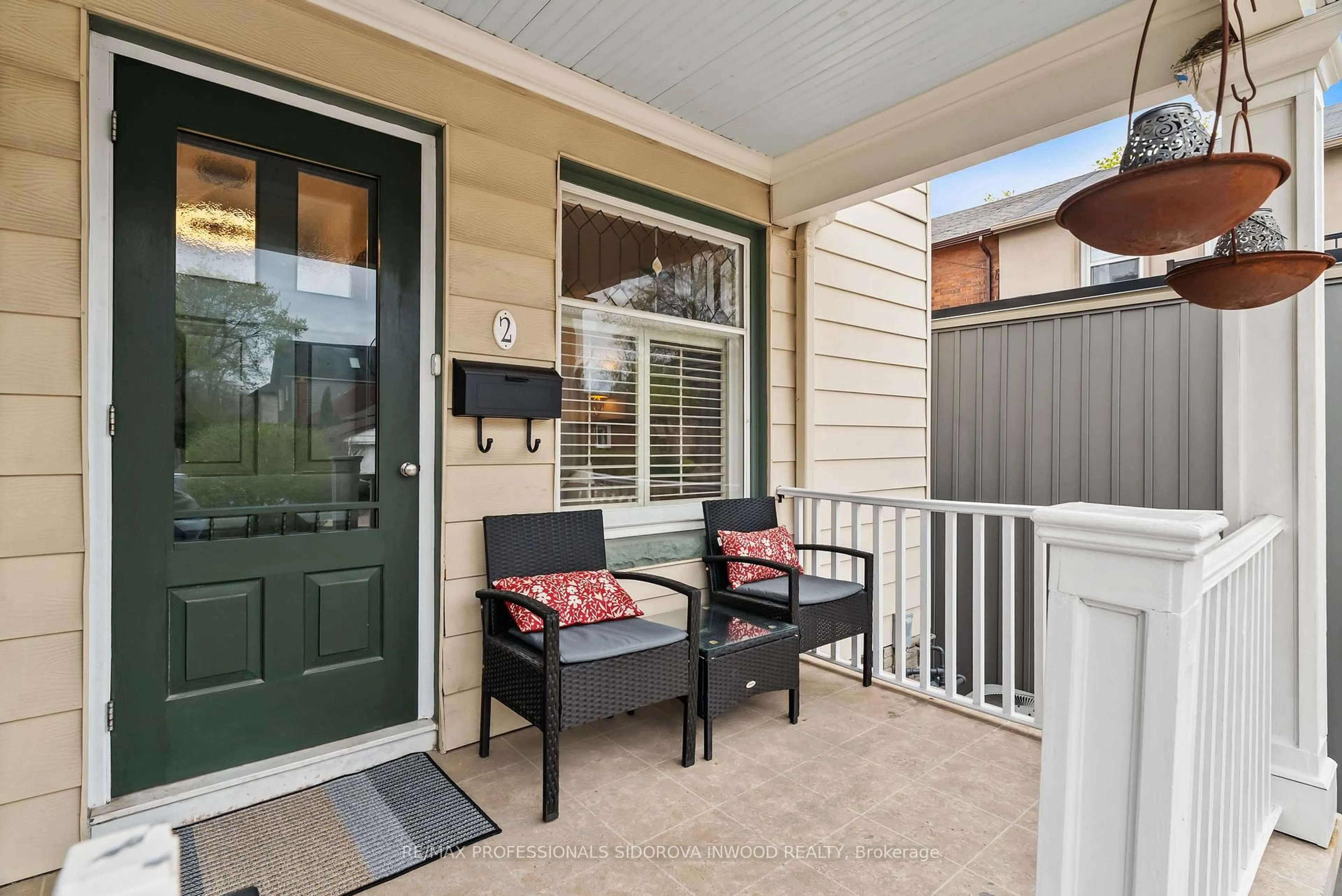 Patio, street for 2 Morland Rd, Toronto Ontario M6S 2M8