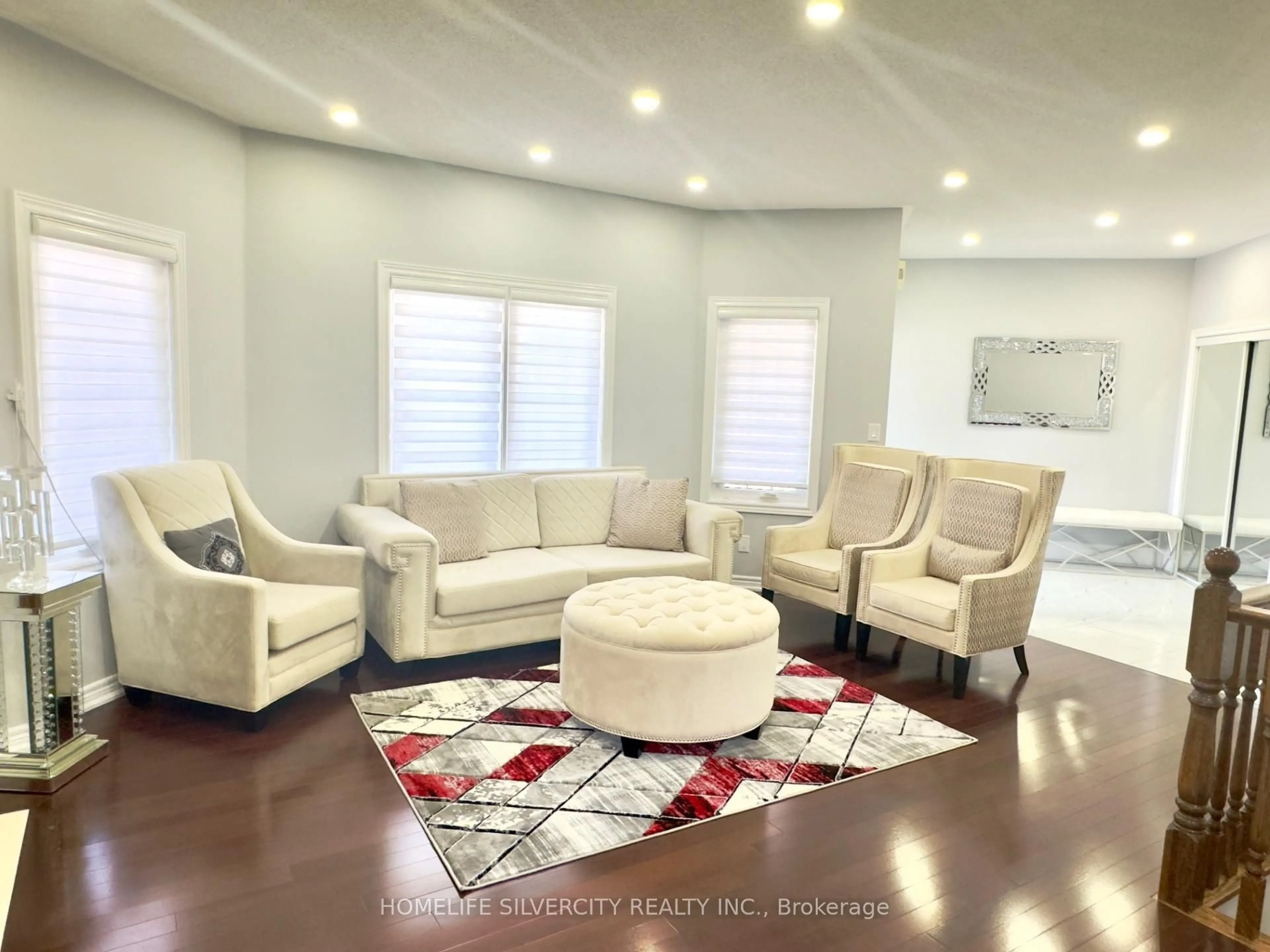 Living room with furniture, unknown for 12 Larkdale Terr, Brampton Ontario L6R 1W5