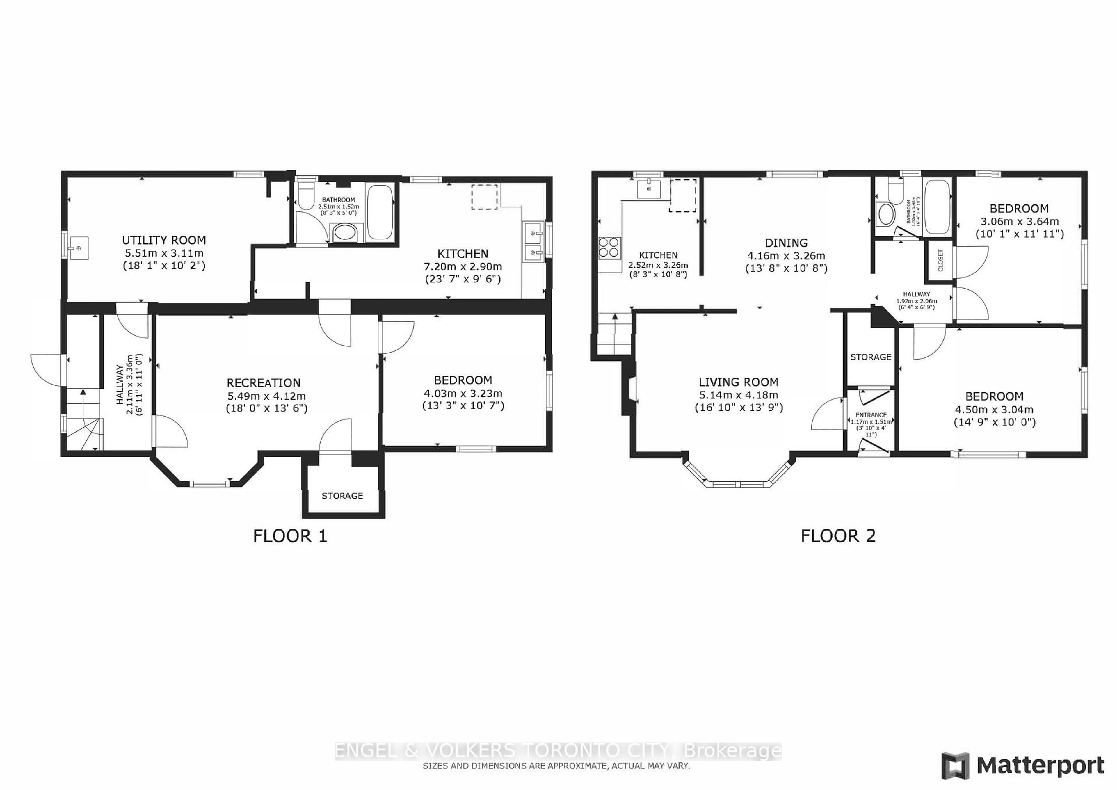 Floor plan for 66 George St, Toronto Ontario M8V 2S2