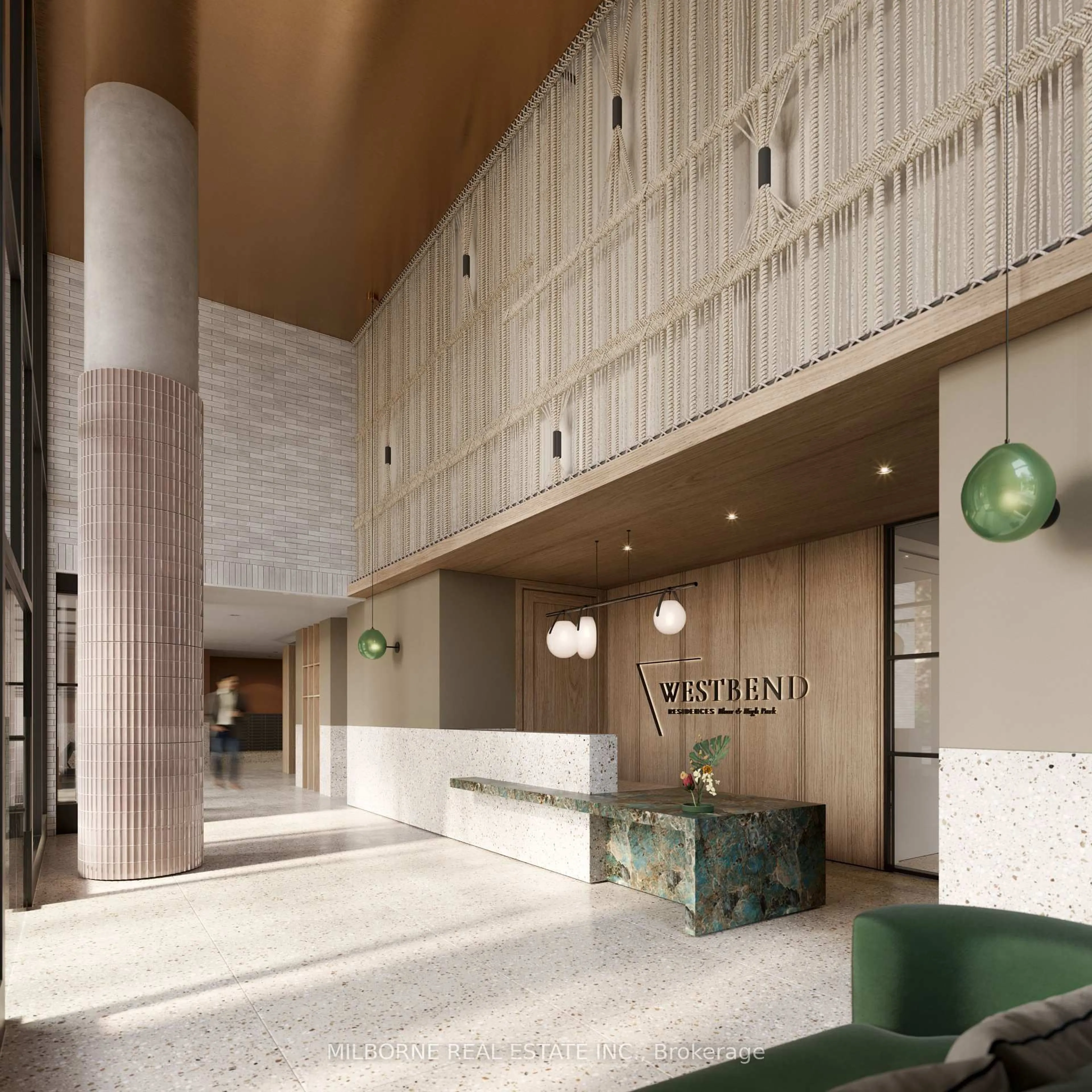 Lobby for 1660 Bloor St #310, Toronto Ontario M6P 1A8