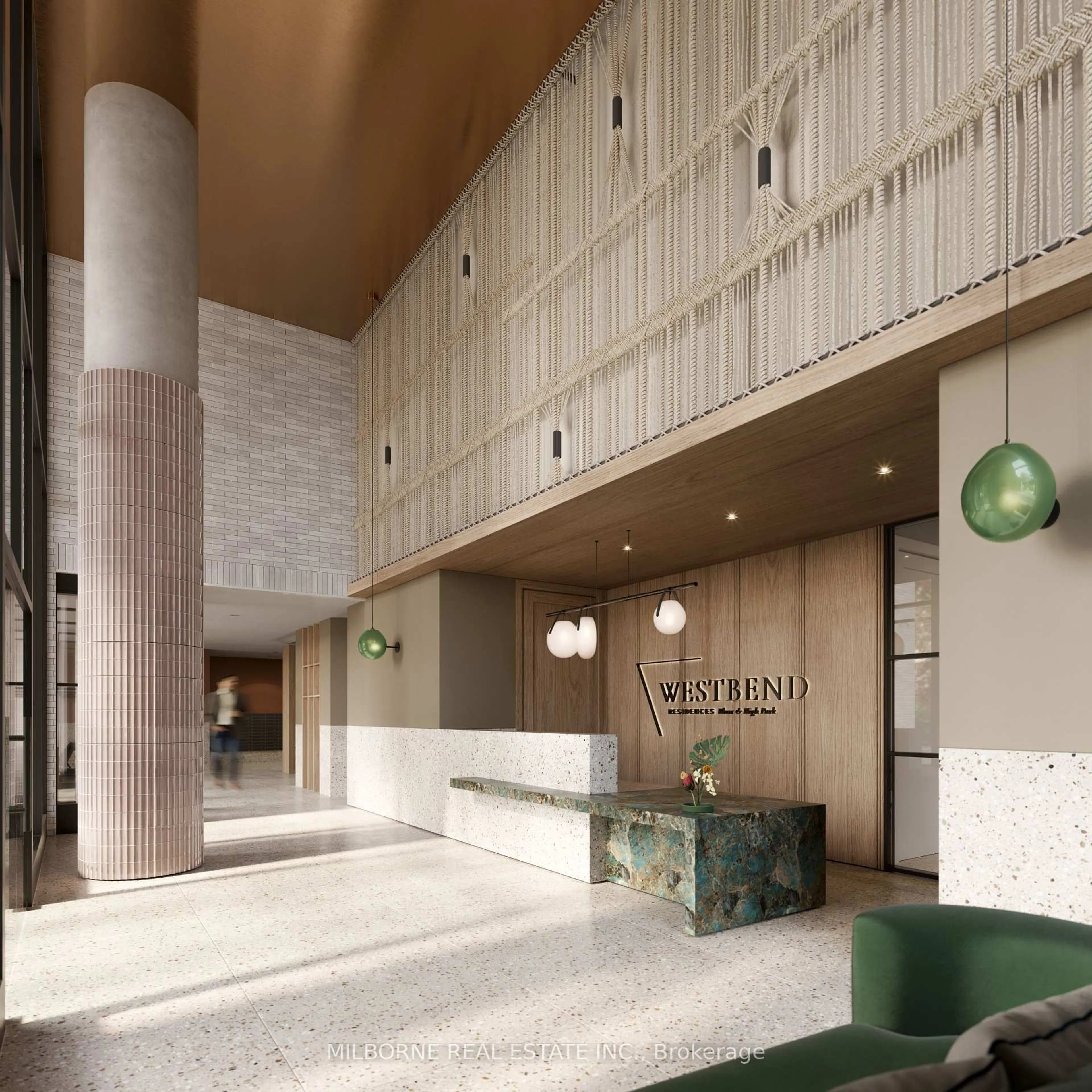 Lobby for 1660 Bloor St #312, Toronto Ontario M6P 1A8