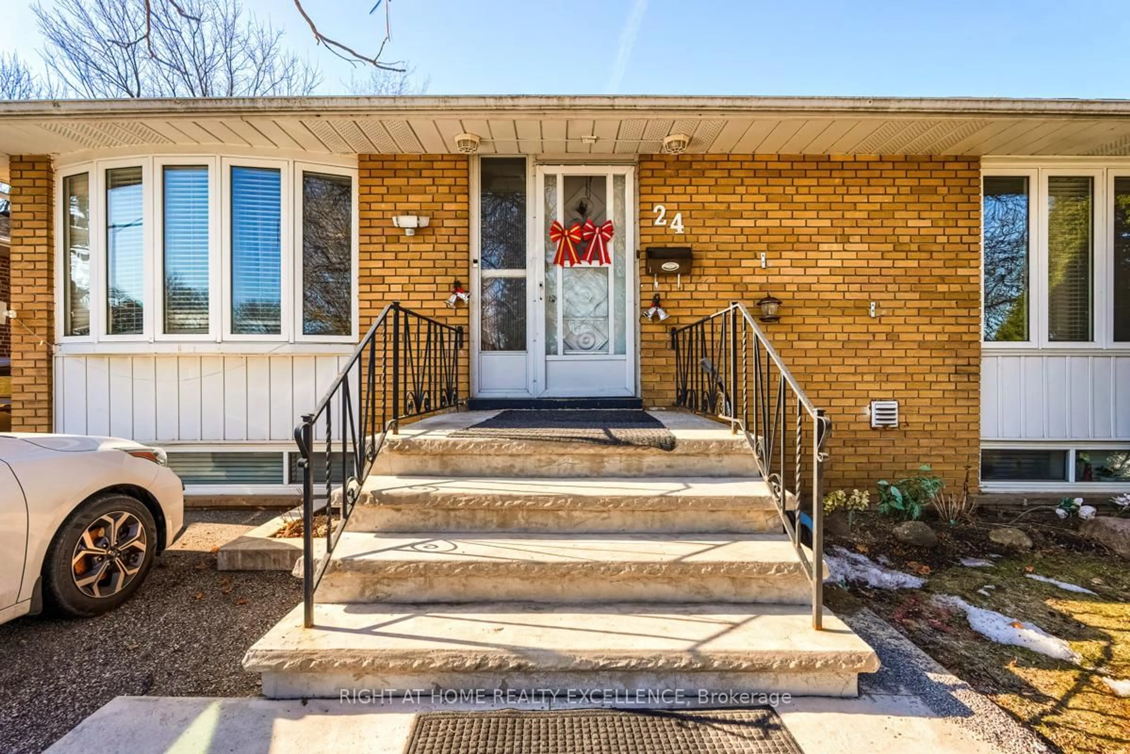 Home with brick exterior material, street for 24 Flowertown Ave, Brampton Ontario L6X 2K2