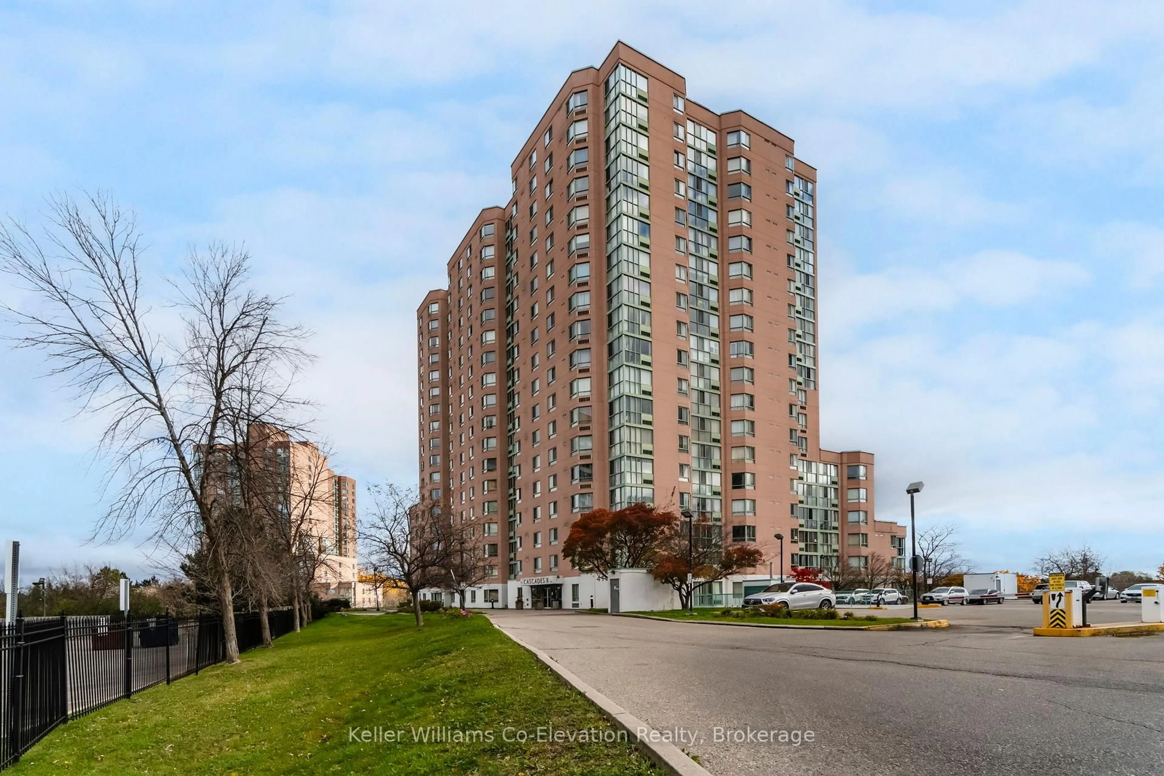 A pic from outside/outdoor area/front of a property/back of a property/a pic from drone, street for 41 MARKBROOK Lane #614, Toronto Ontario M9V 5E6