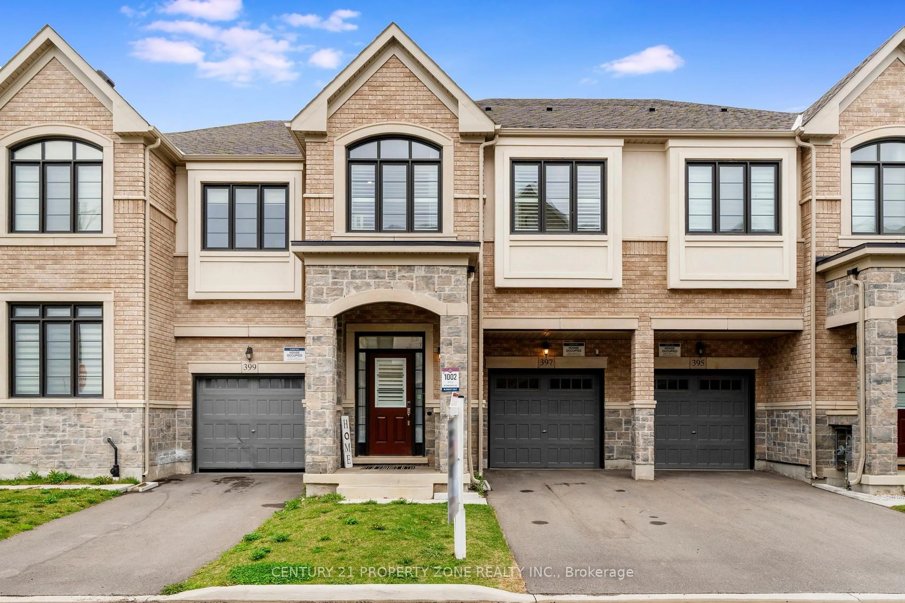 Home with brick exterior material, street for 397 Twinflower Pl, Milton Ontario L9E 1T9