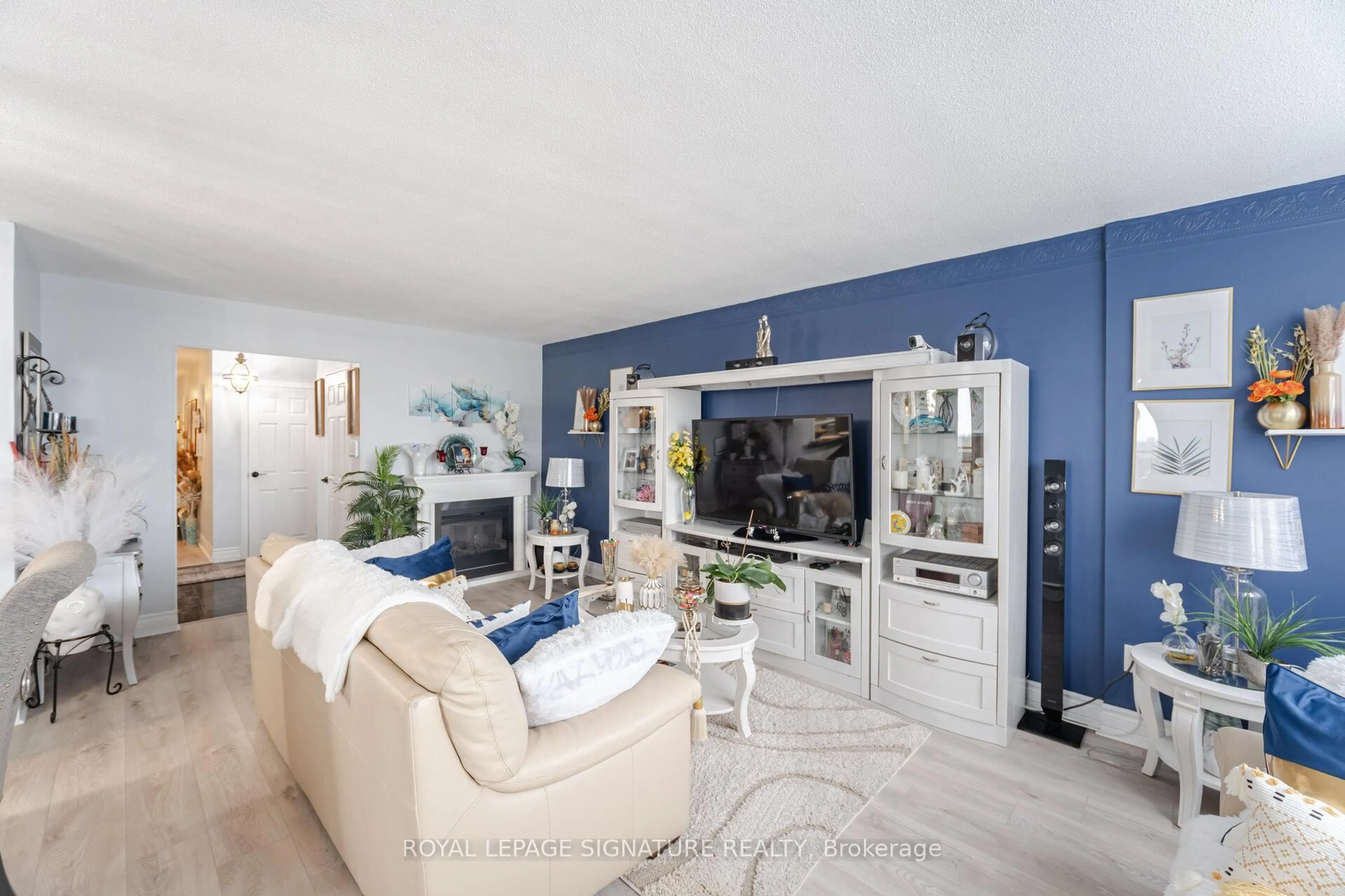Living room with furniture, unknown for 551 The West Mall N/A #1219, Toronto Ontario M9C 1G7