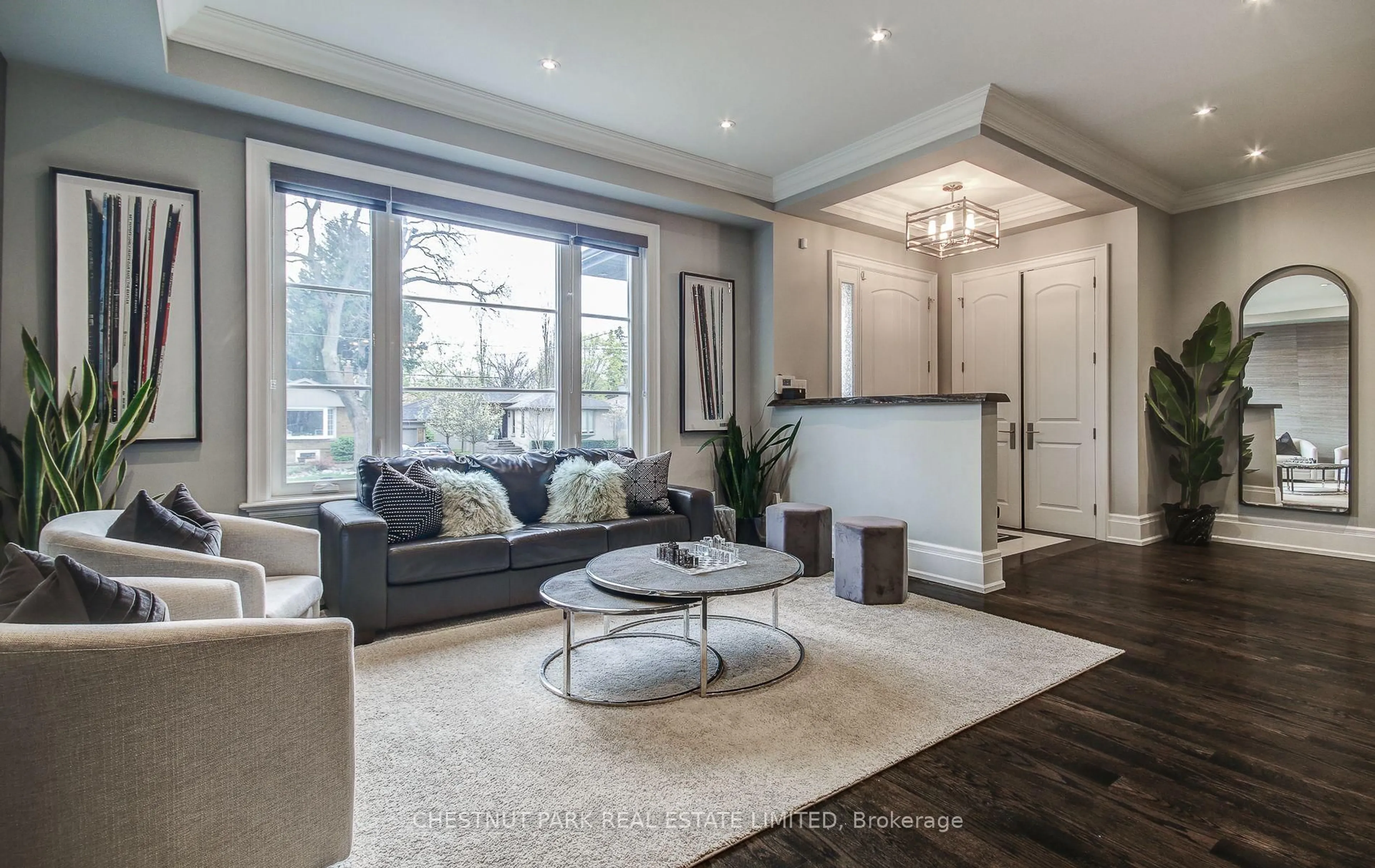 Living room with furniture, unknown for 22 Lesmar Dr, Toronto Ontario M9B 2V1