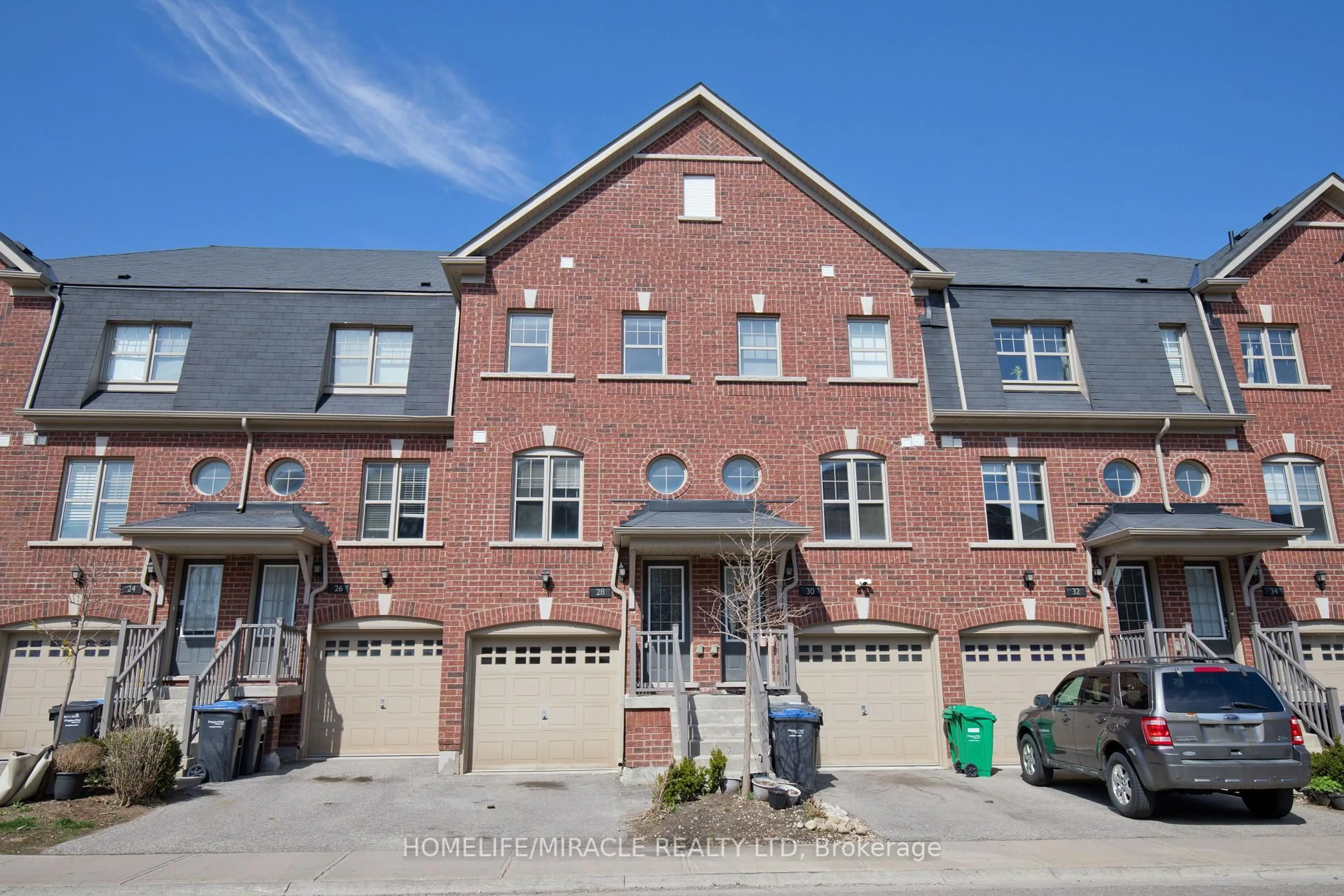 Home with brick exterior material, street for 28 Battalion Rd #44, Brampton Ontario L7A 4B5