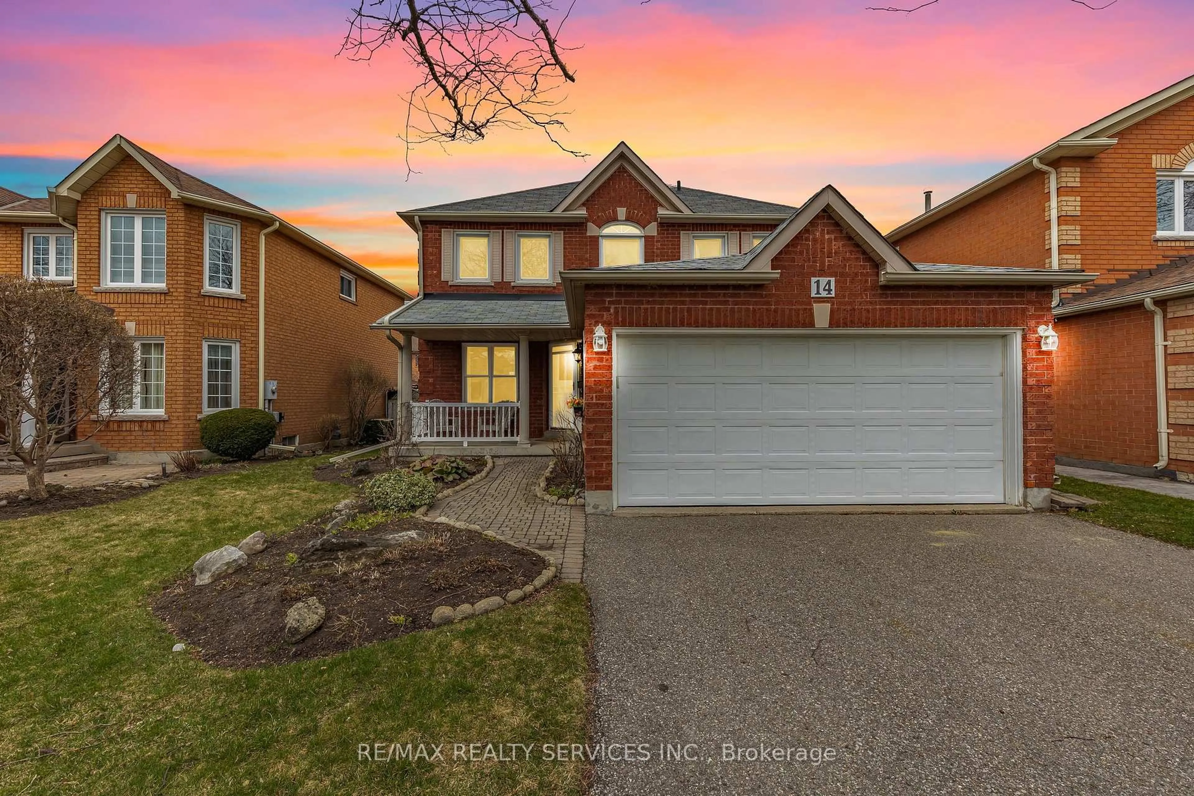 Home with brick exterior material, street for 14 Livingston Dr, Caledon Ontario L7C 1A7
