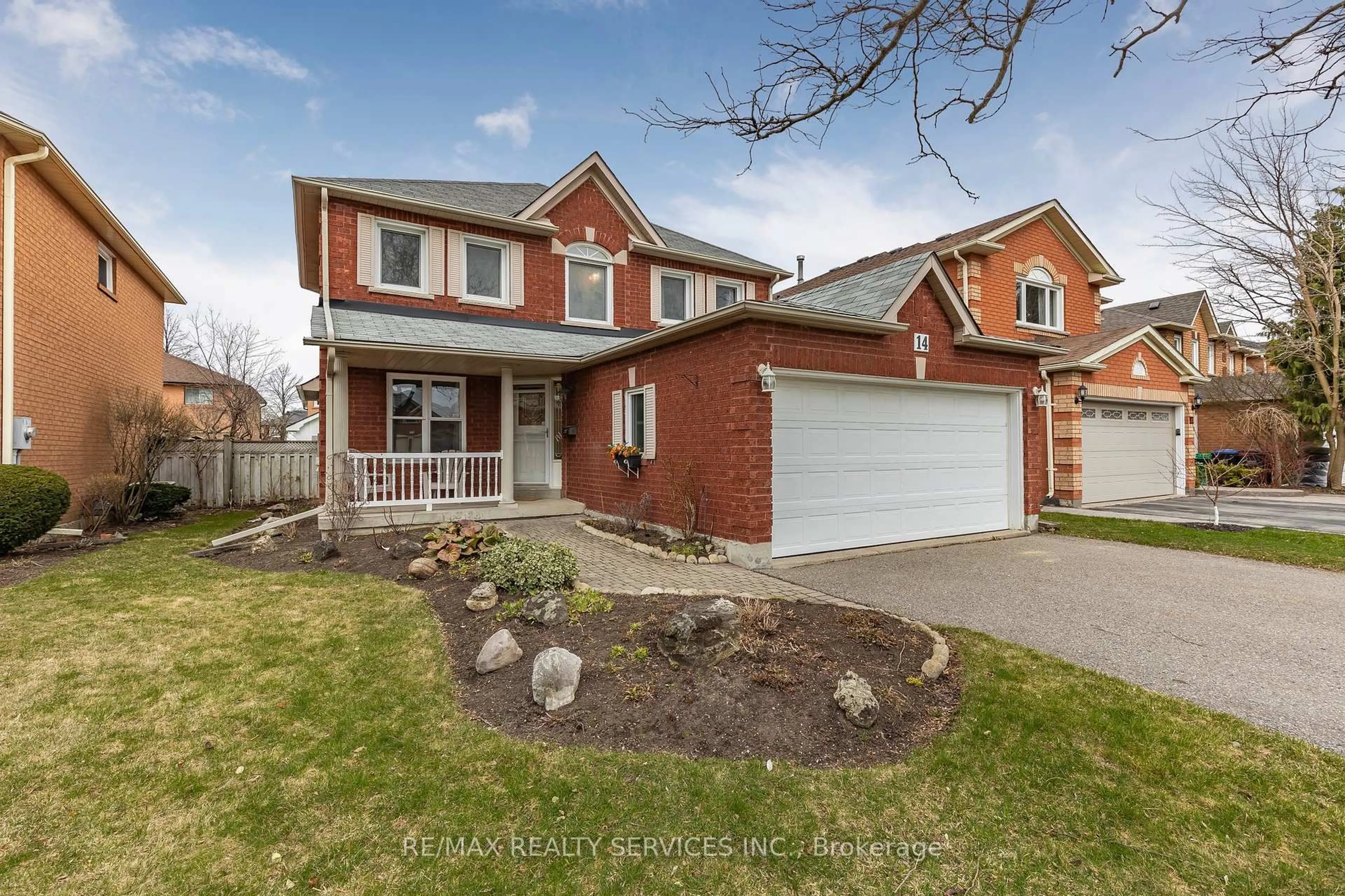 Home with brick exterior material, street for 14 Livingston Dr, Caledon Ontario L7C 1A7