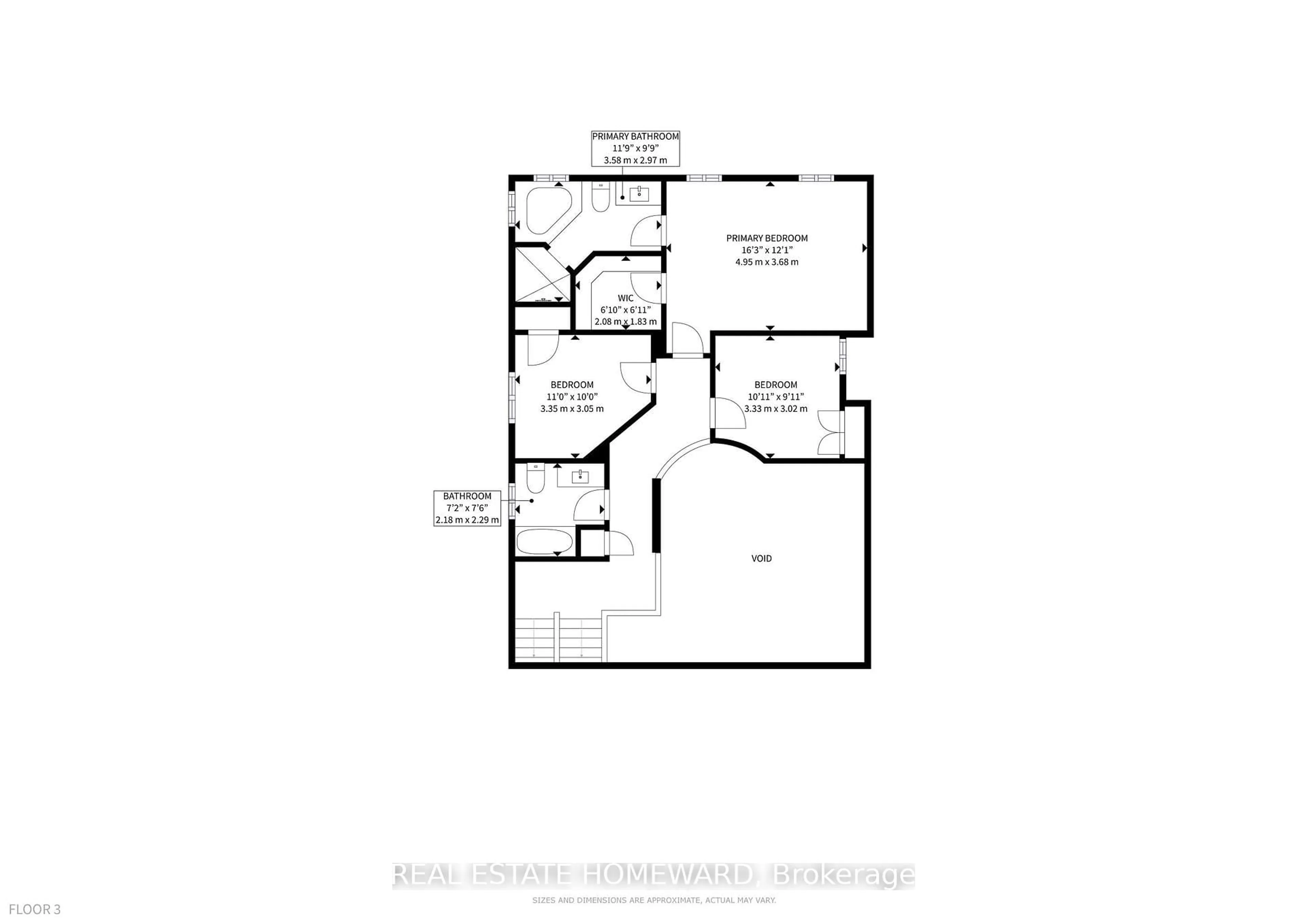 Floor plan for 23 Pathmaster Rd, Brampton Ontario L6P 2G8