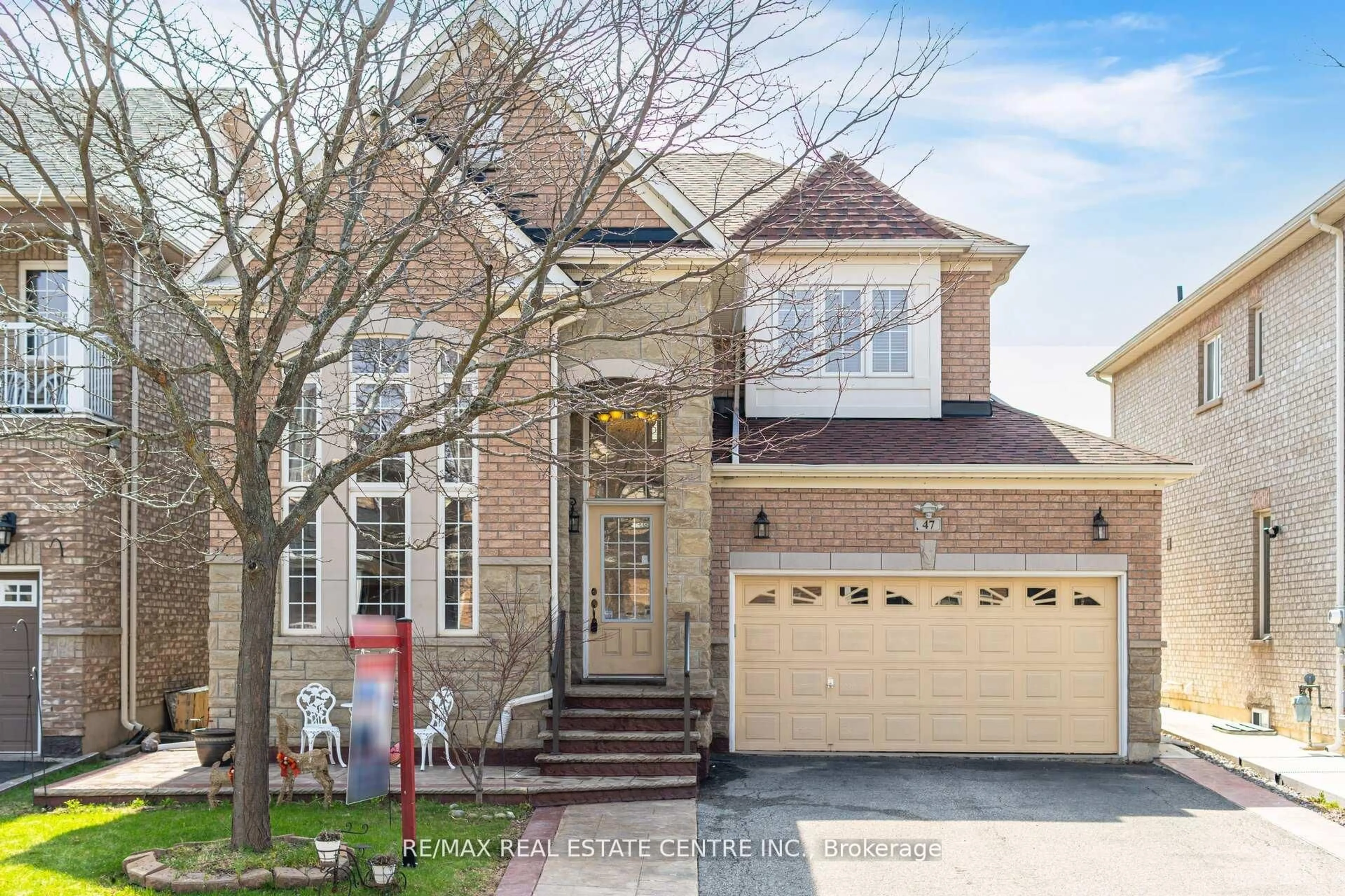 Home with brick exterior material, street for 47 Begonia Cres, Brampton Ontario L7A 0M7