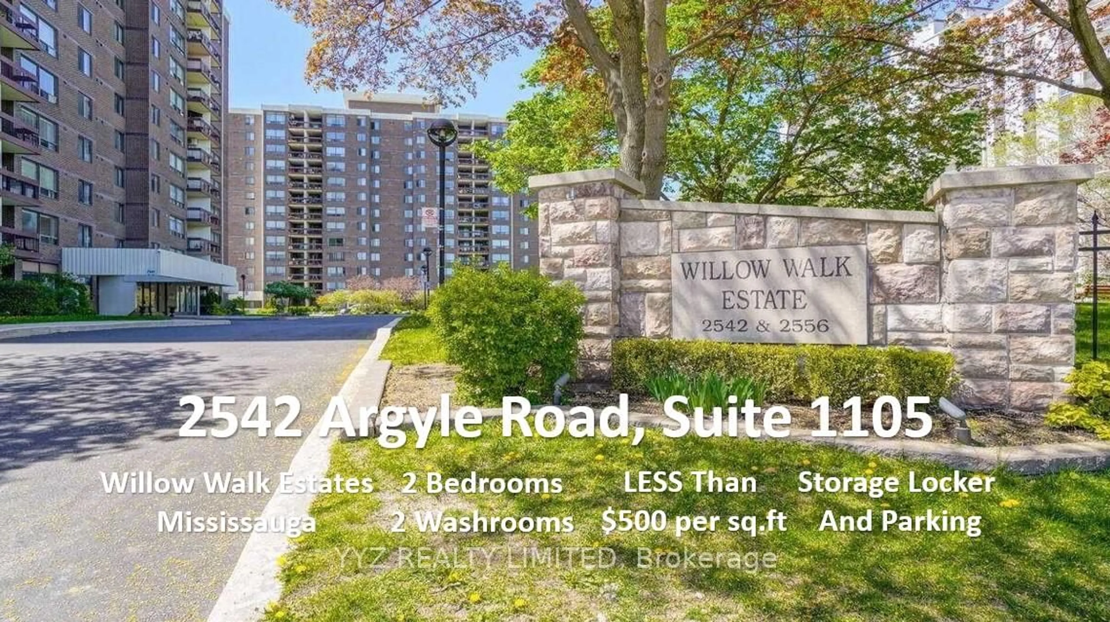 Unknown for 2542 Argyle Rd #1105, Mississauga Ontario L5B 2H5