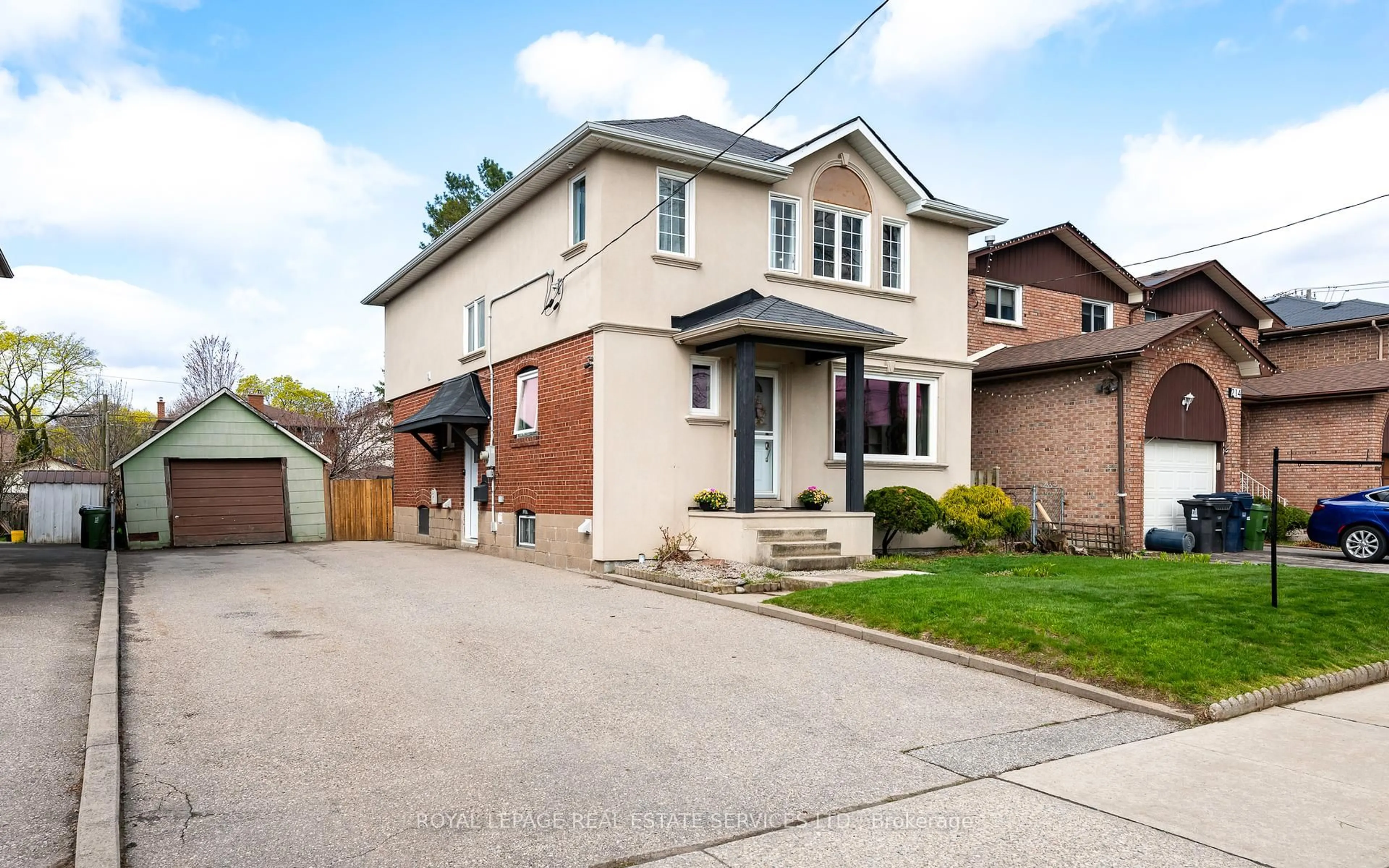 Home with brick exterior material, street for 210 Beta St, Toronto Ontario M8W 4H6