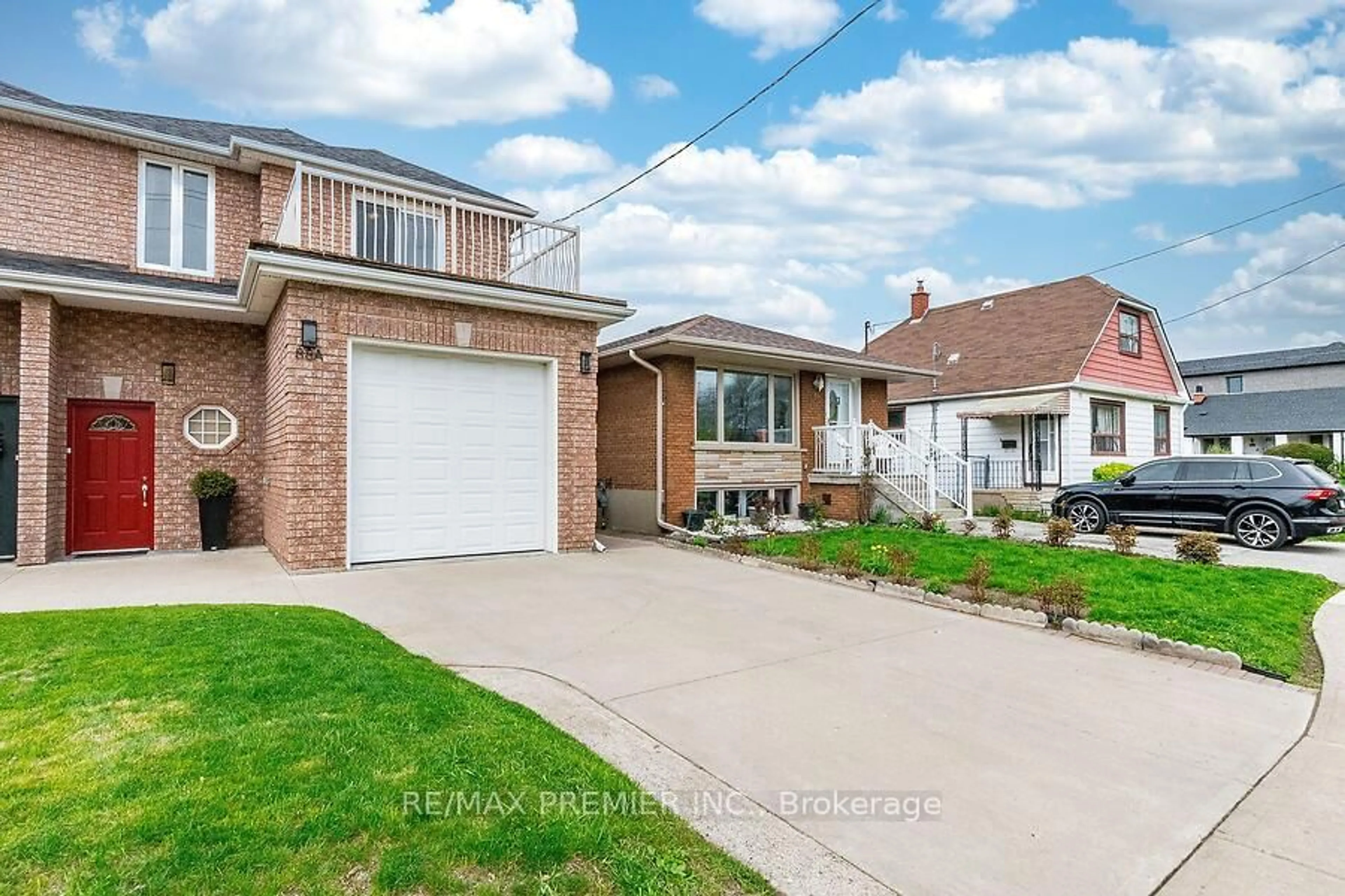 Home with brick exterior material, street for 88A Foch Ave, Toronto Ontario M8W 3X6