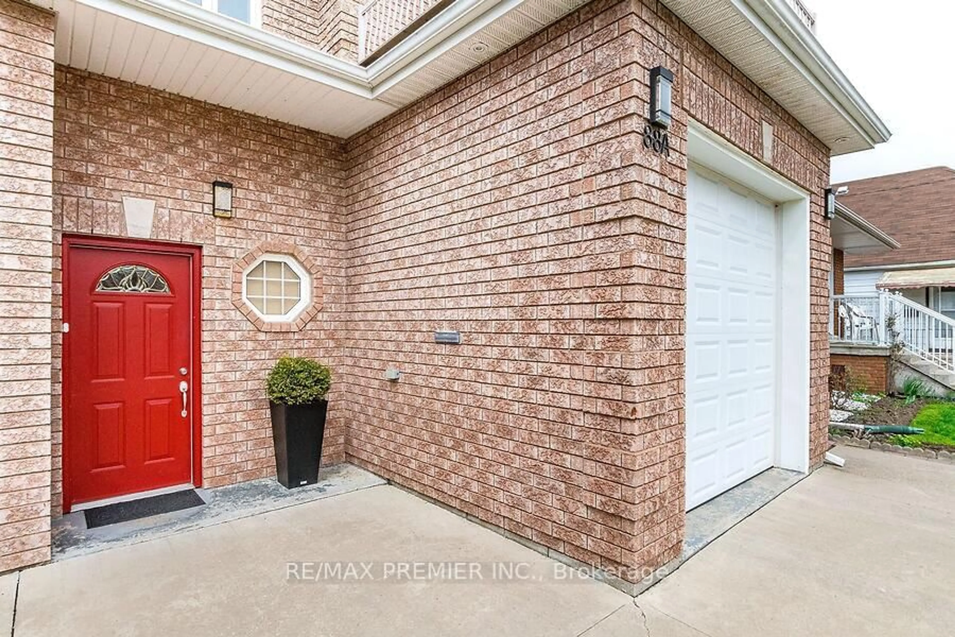 Home with brick exterior material, street for 88A Foch Ave, Toronto Ontario M8W 3X6