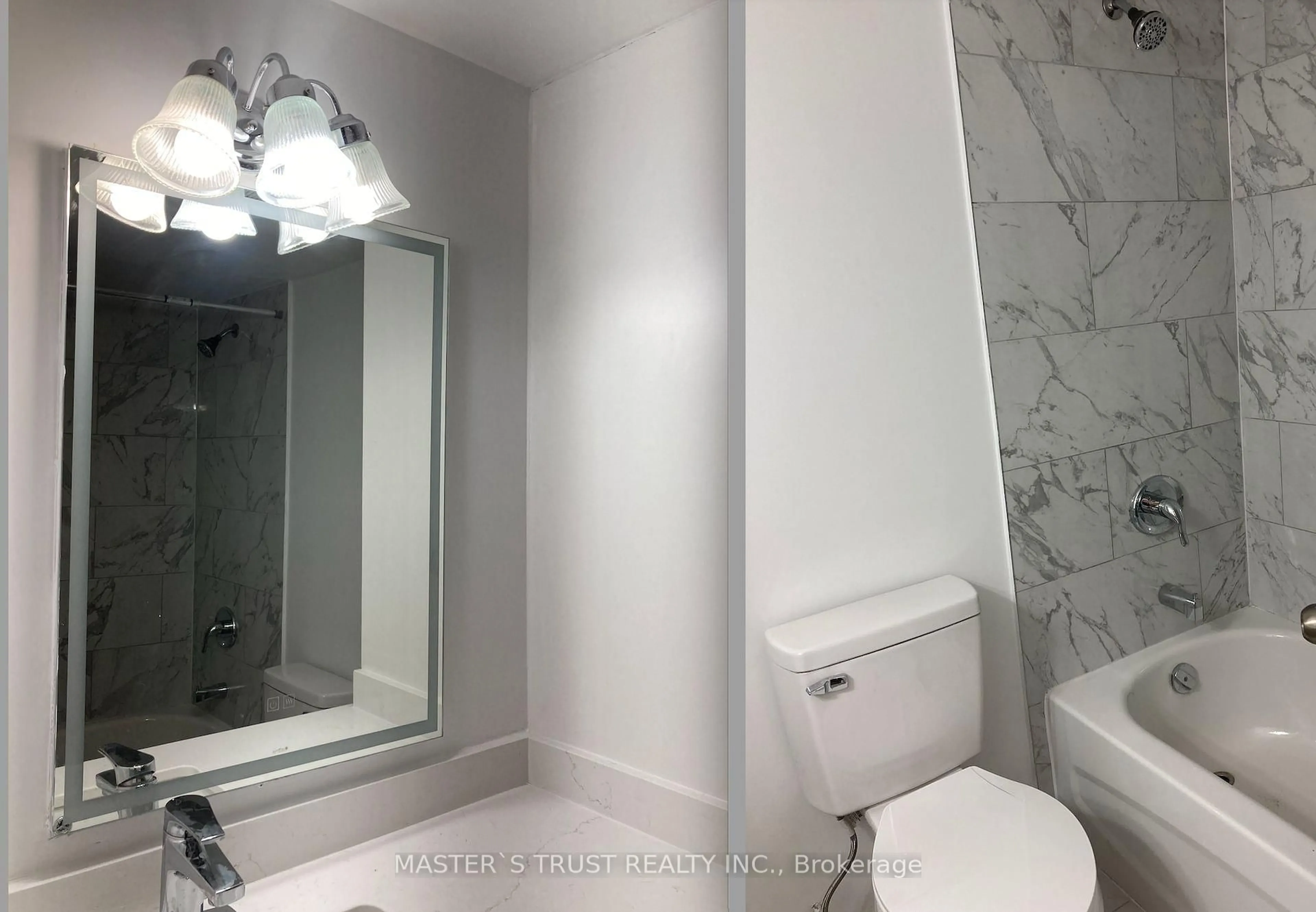 Standard bathroom, ceramic/tile floor for 330 Dixon Rd #1106, Toronto Ontario M9R 1S9