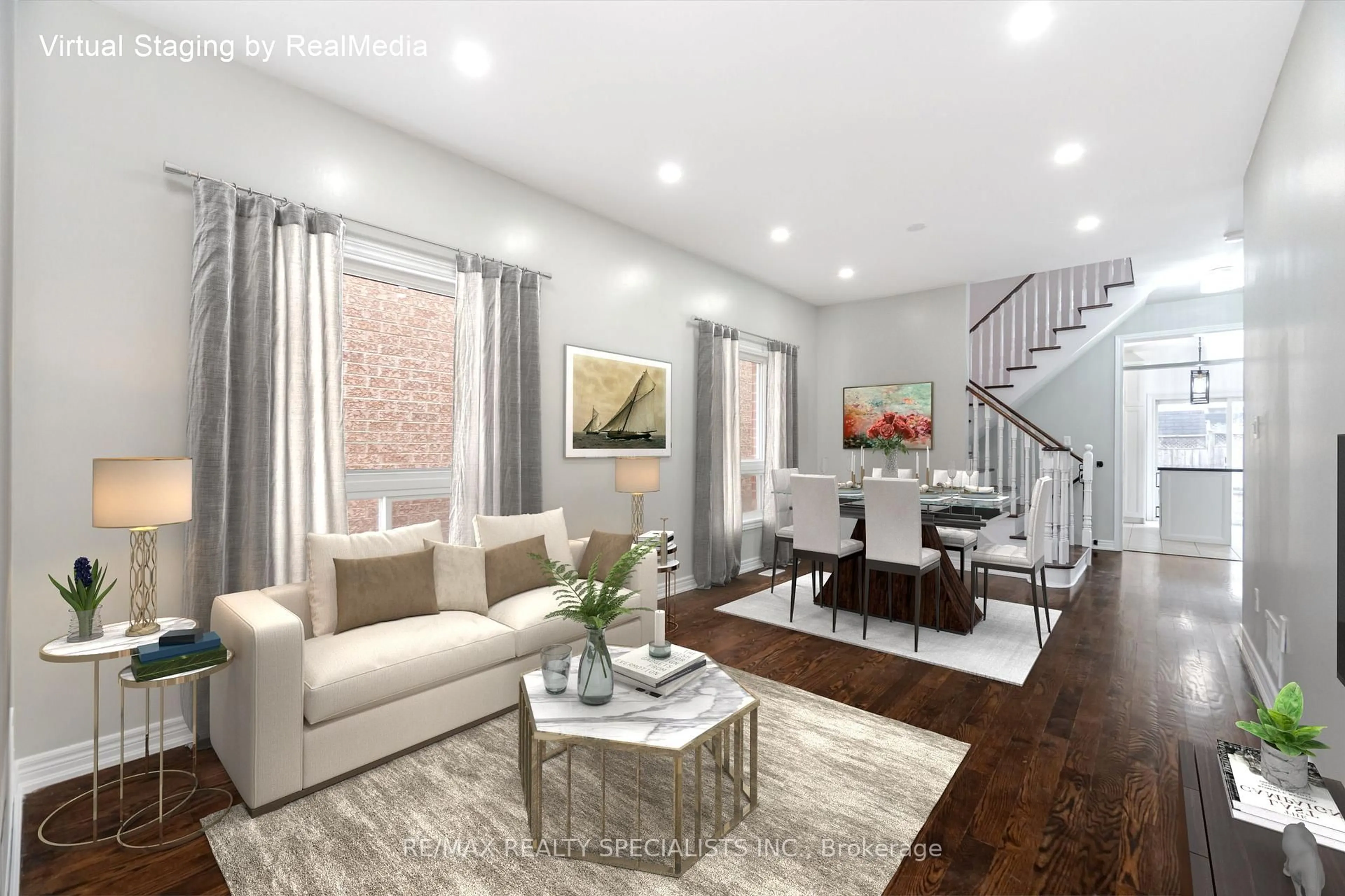 Living room with furniture, unknown for 1040 Eager Rd, Milton Ontario L9T 6T1