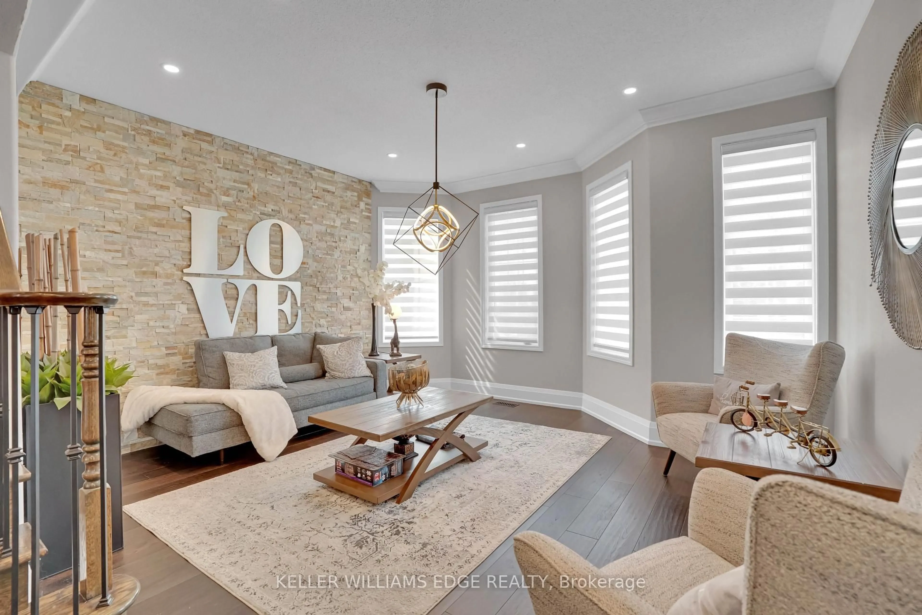 Living room with furniture, unknown for 1277 Christie Circ, Milton Ontario L9T 6V4