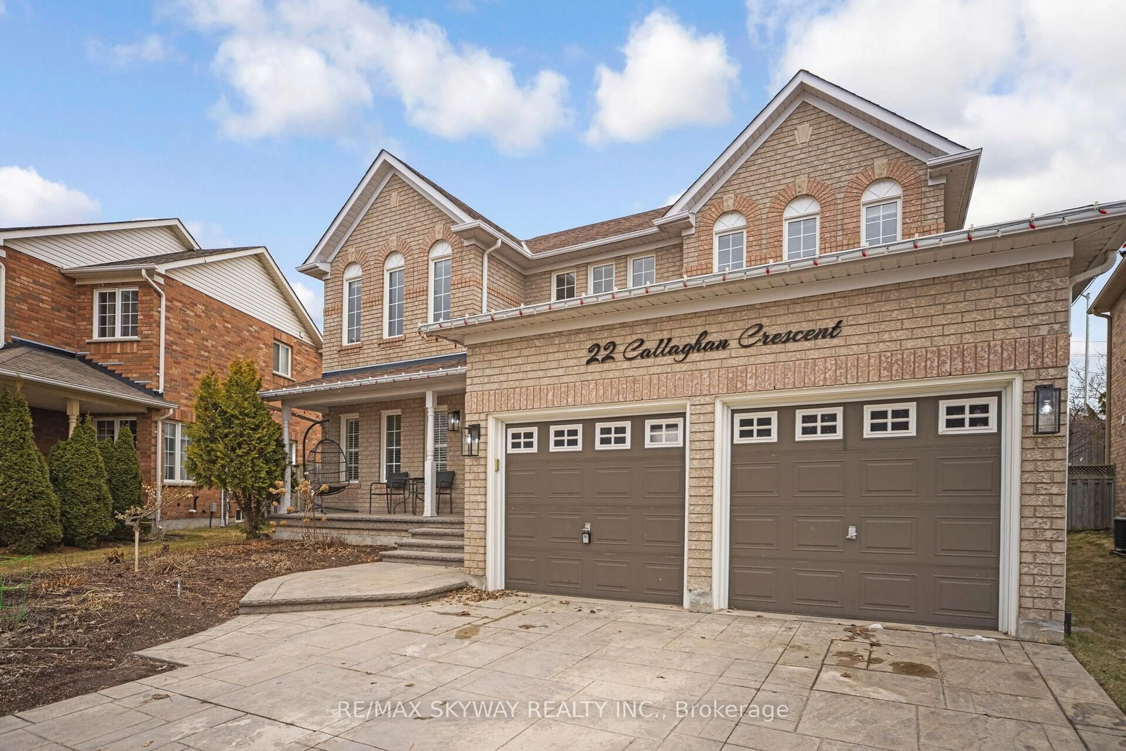 Home with brick exterior material, street for 22 Callaghan Cres, Halton Hills Ontario L7G 6A5